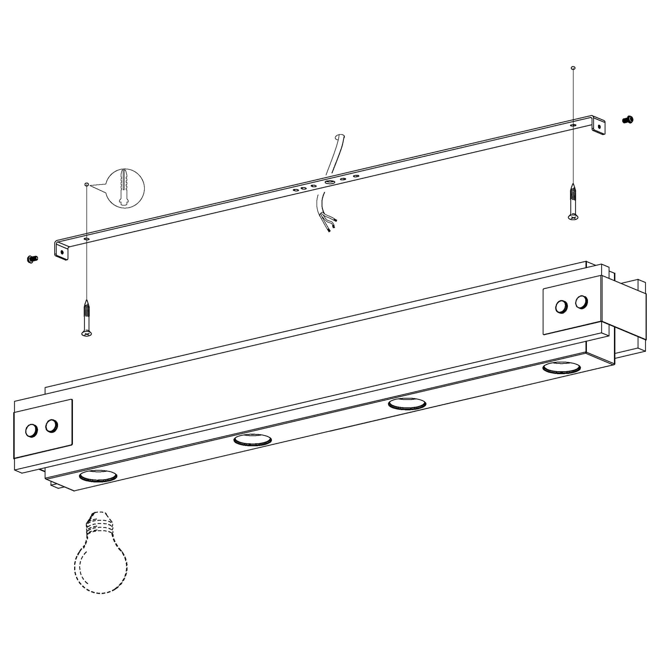 Plafonnier métal marron LAYHAM E27 4X60W