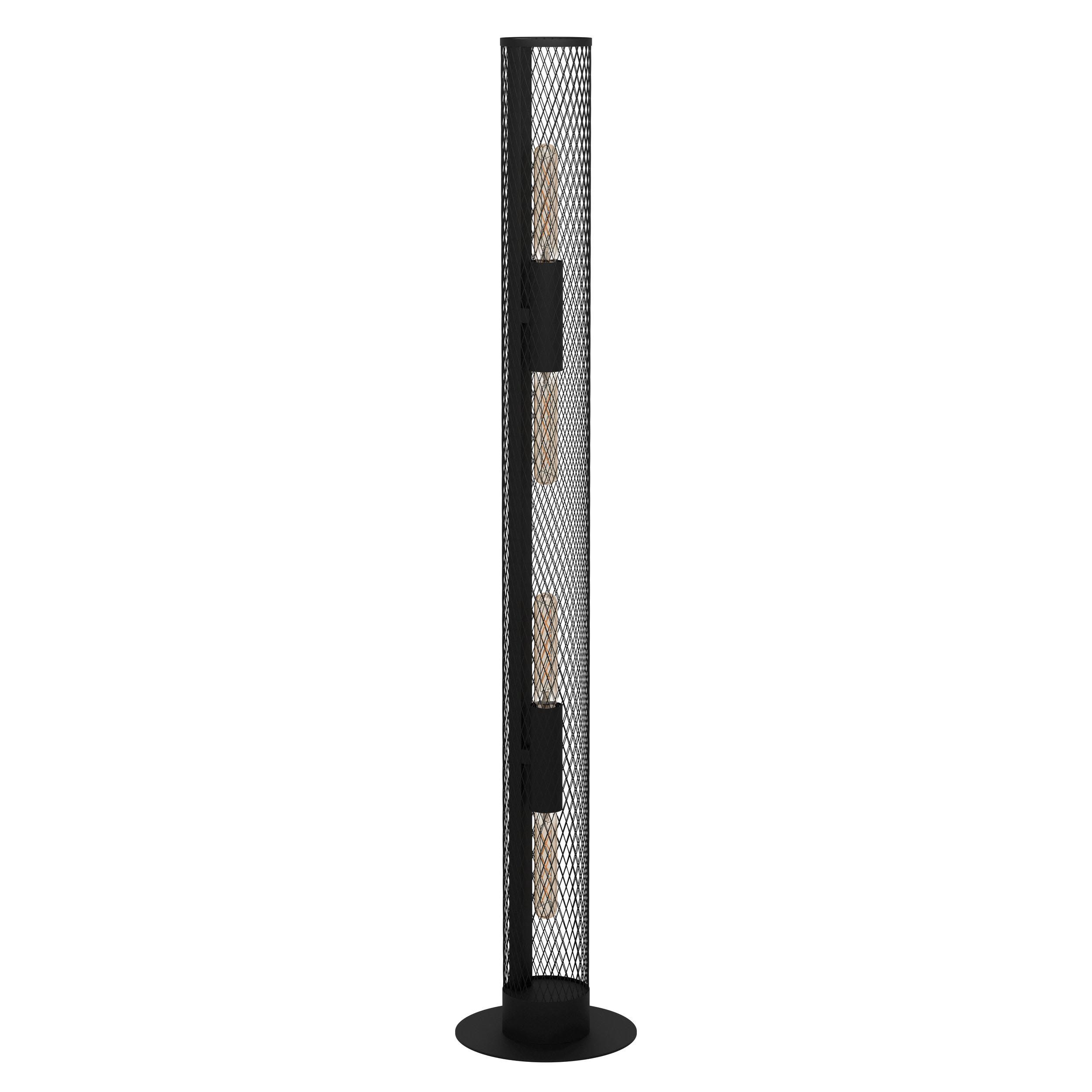 Lampadaire métal noir REDCLIFFE E27 4X40W