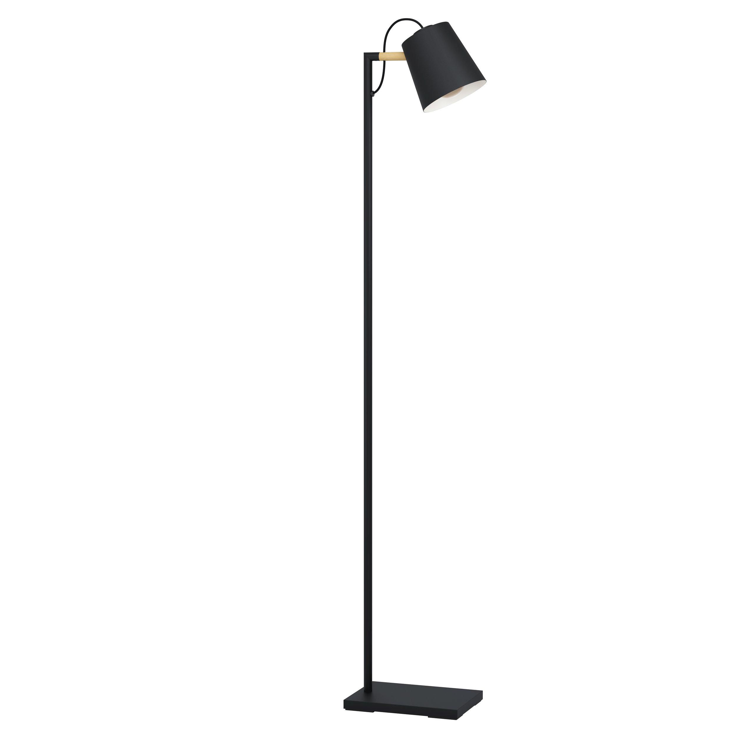 Lampadaire métal noir LACEY E27 1X40W