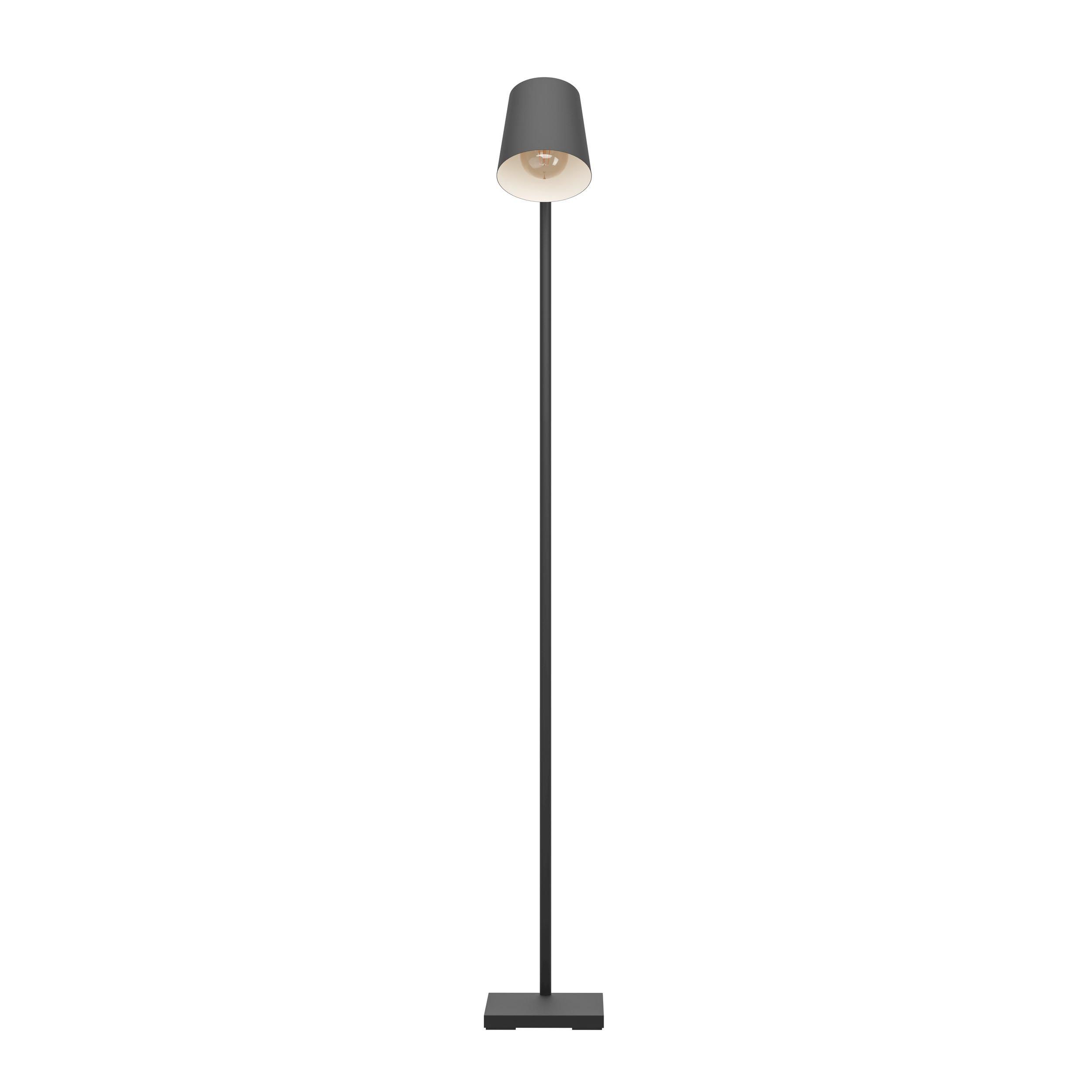 Lampadaire métal noir LACEY E27 1X40W