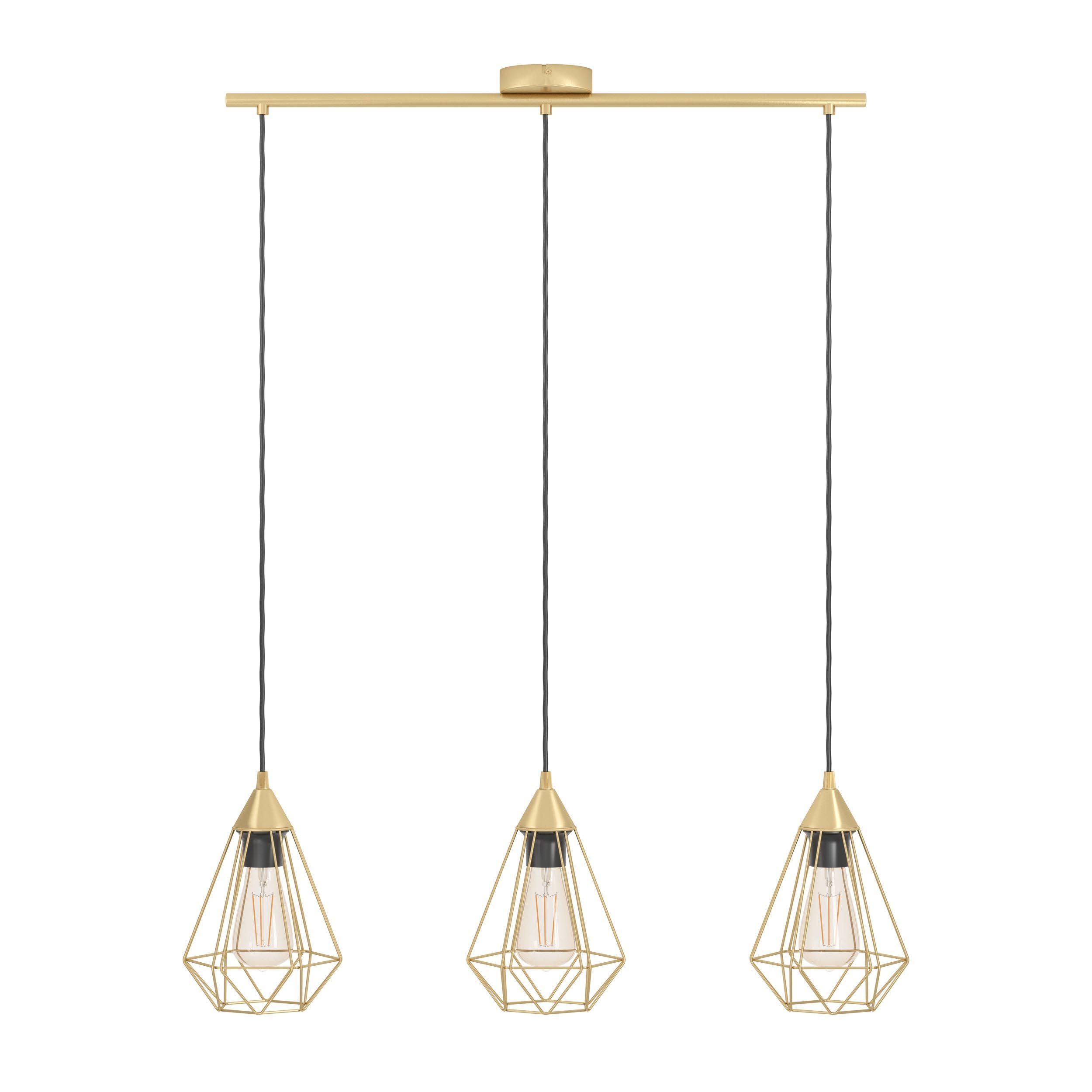 Suspension métal doré TARBES E27 3X60W