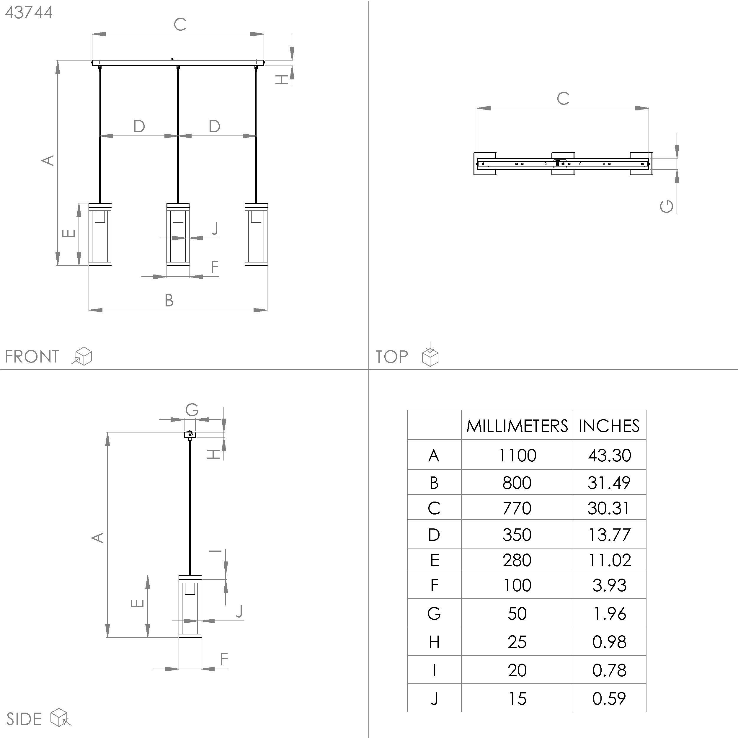 Suspension bois bois NAFFERTON E27 3X40W