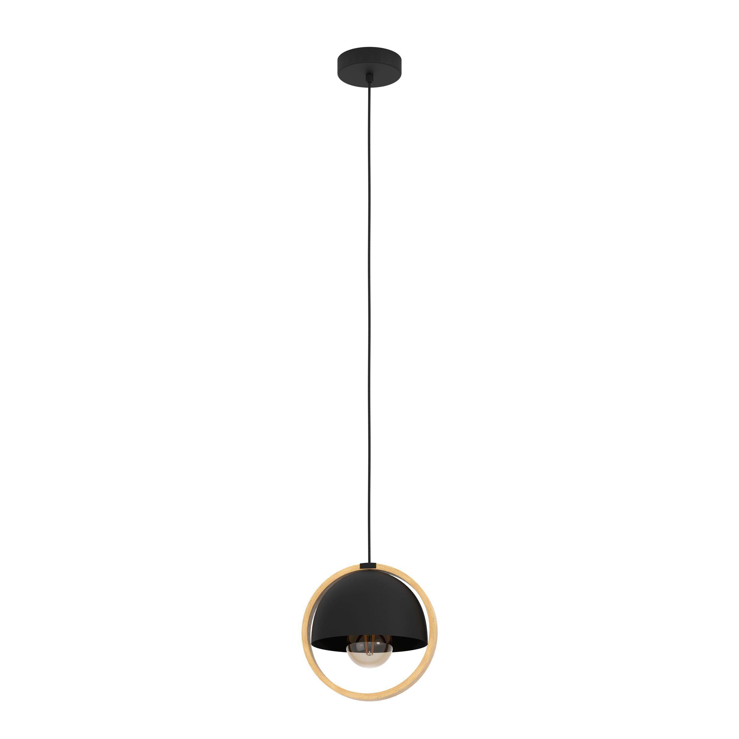 Suspension métal noir CALLOW E27 1X40W