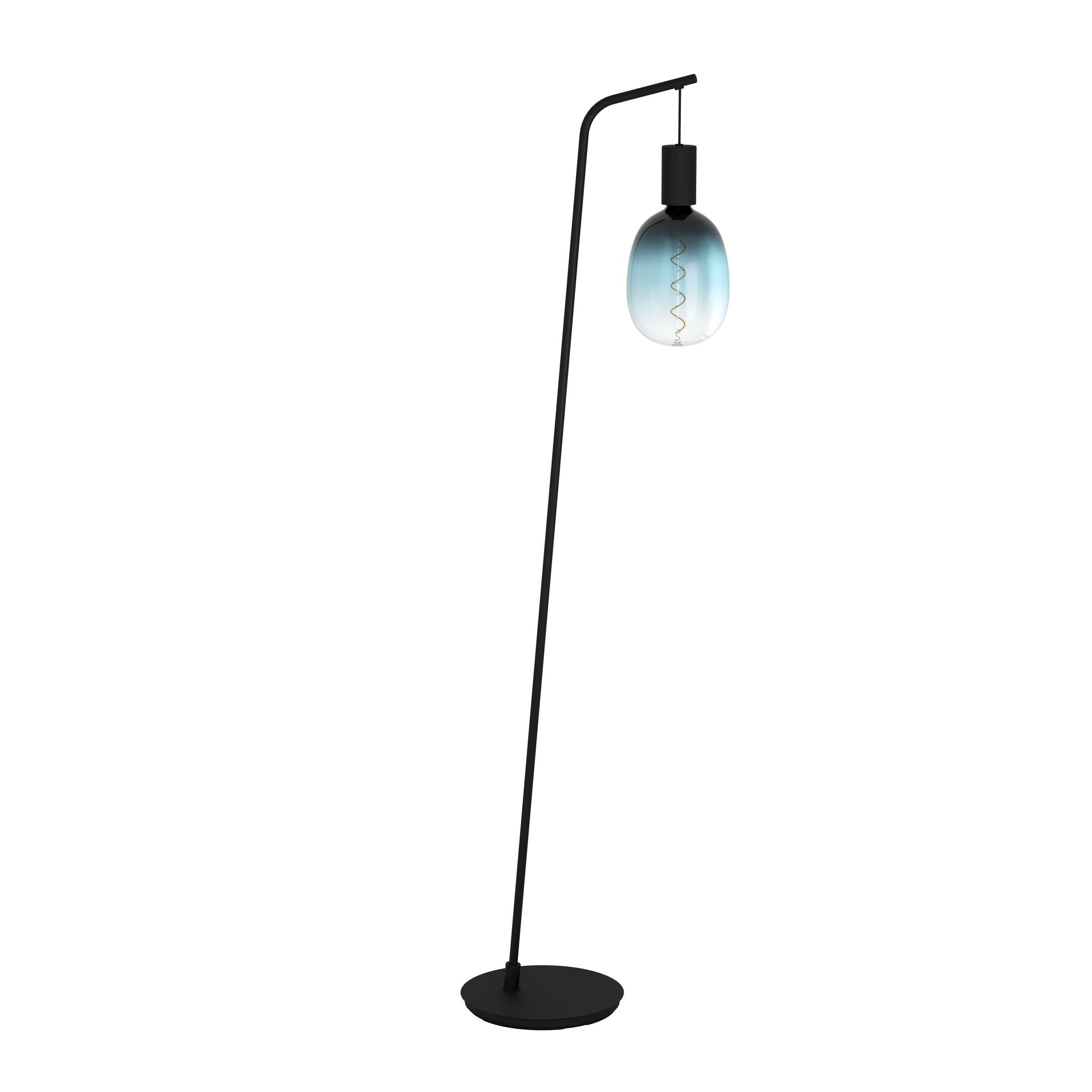 Lampadaire métal noir CRANLEY E27 1X40W