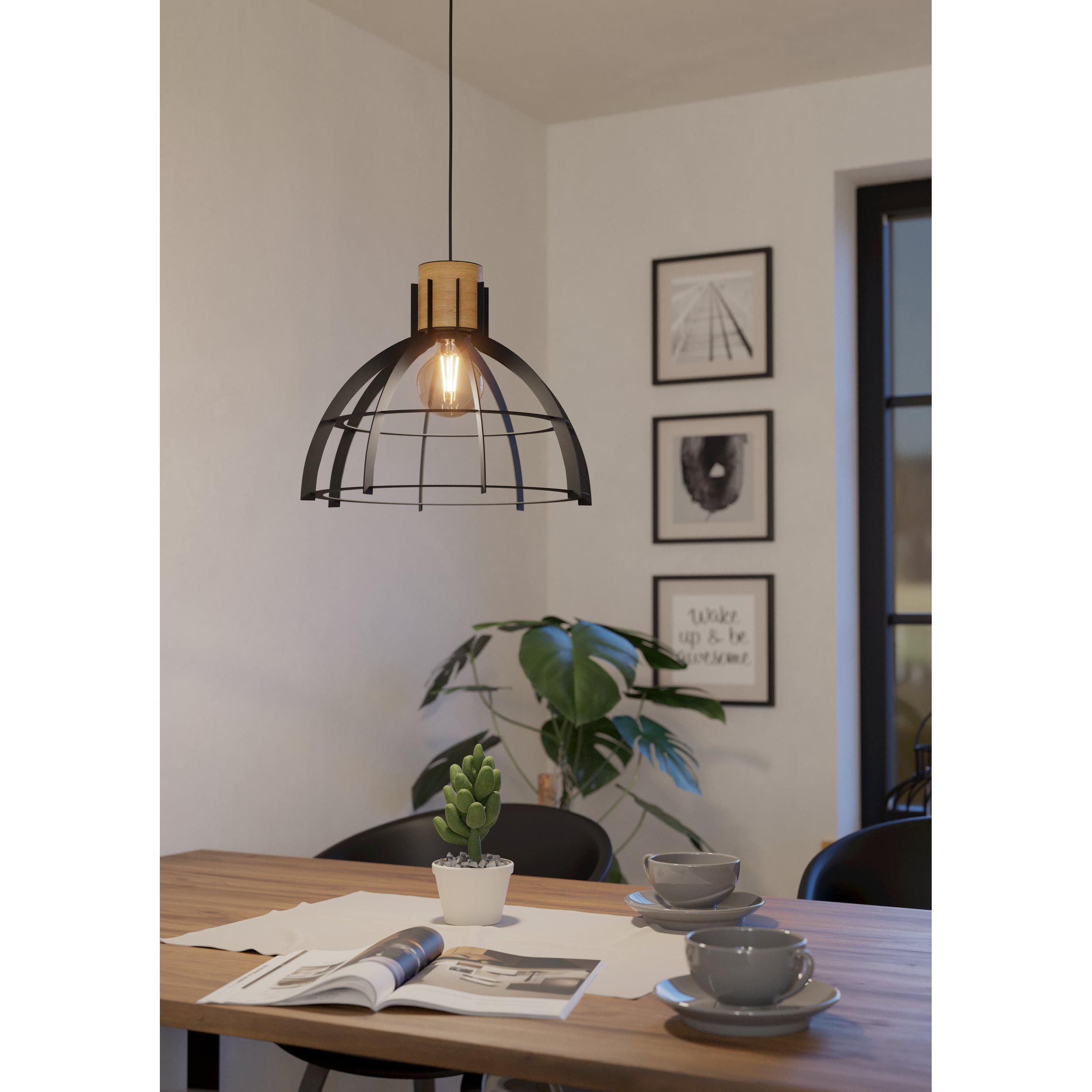 Suspension métal noir STILLINGTON E27 1X40W