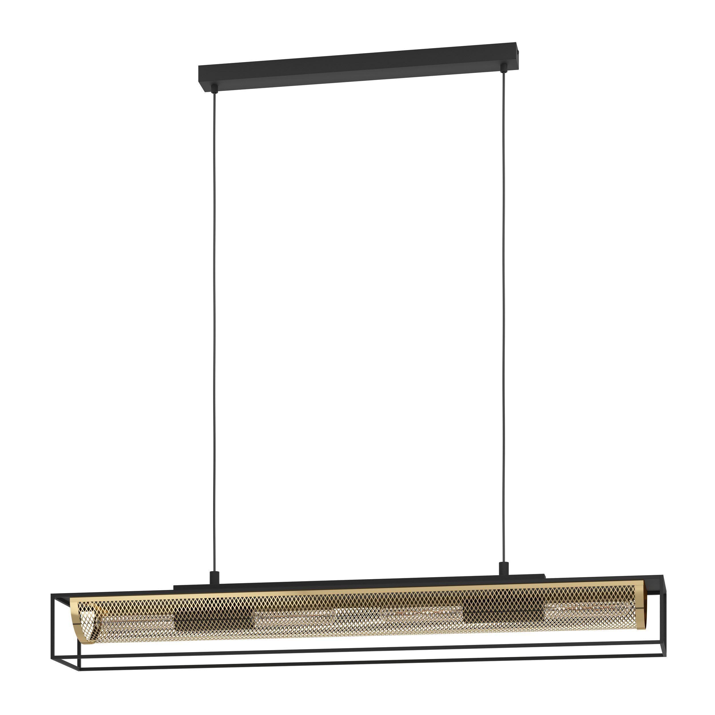 Suspension métal laiton NOHALES E27 4X40W