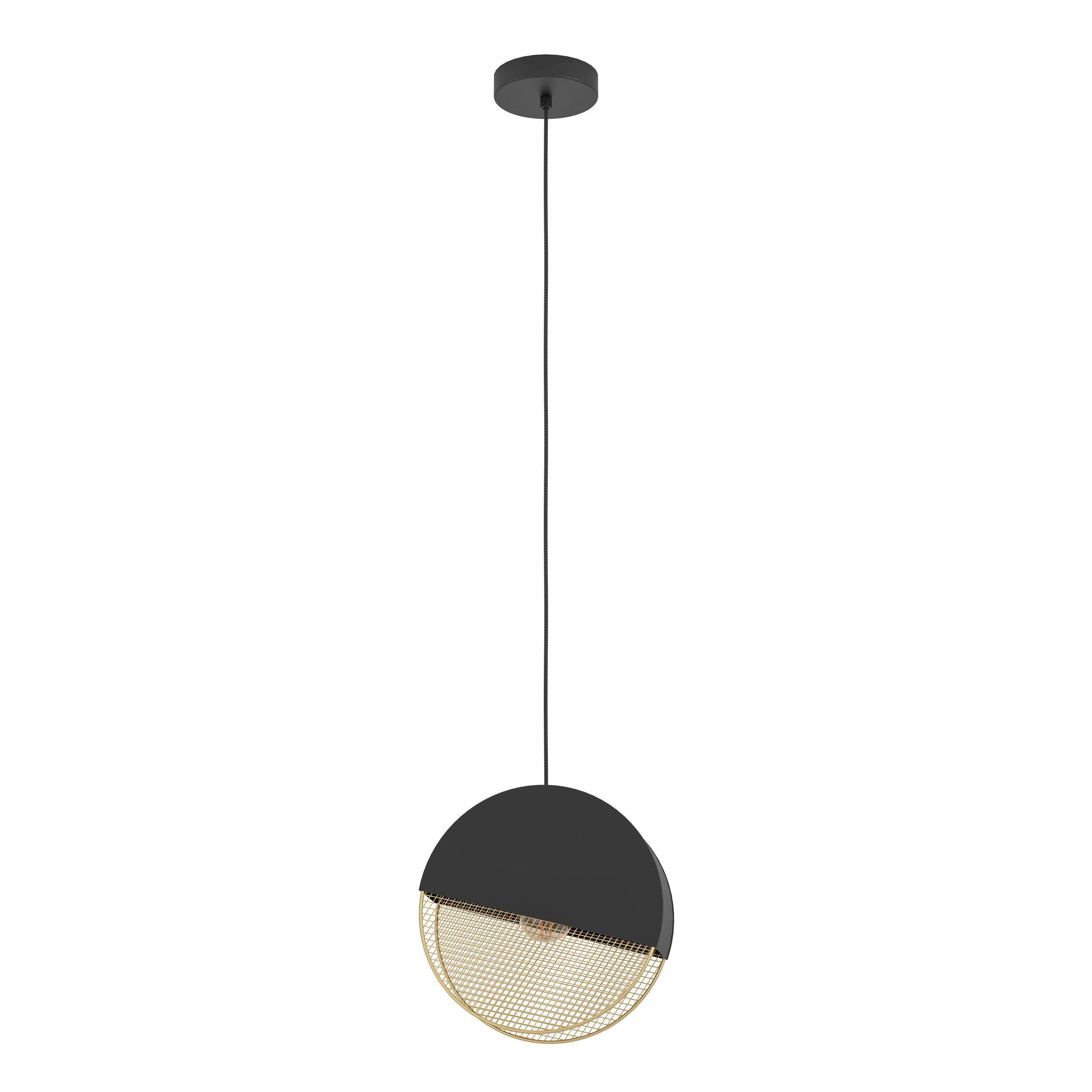 Suspension métal noir MUMBLES E27 1X40W