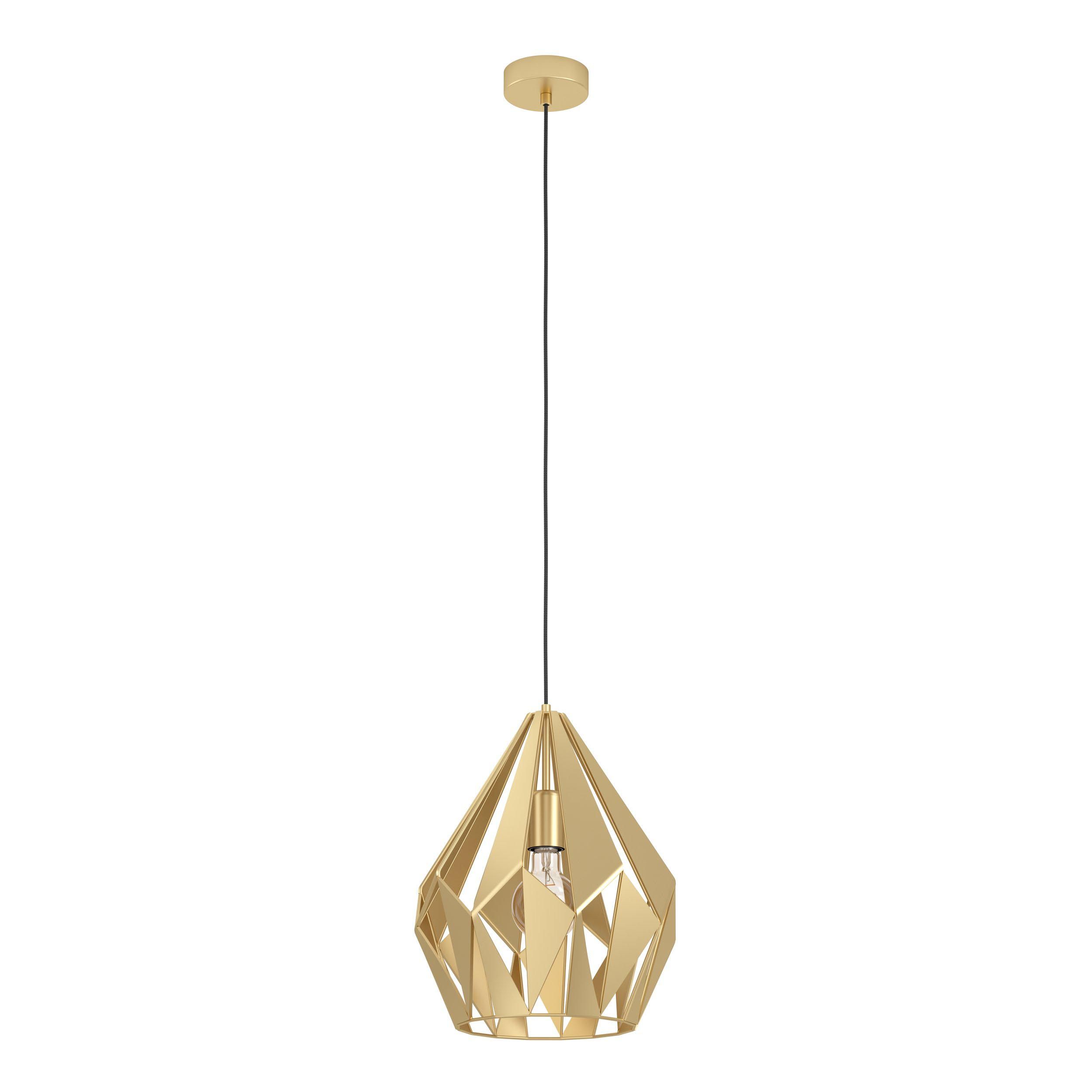 Suspension métal doré CARLTON D31CM E27 1X60W