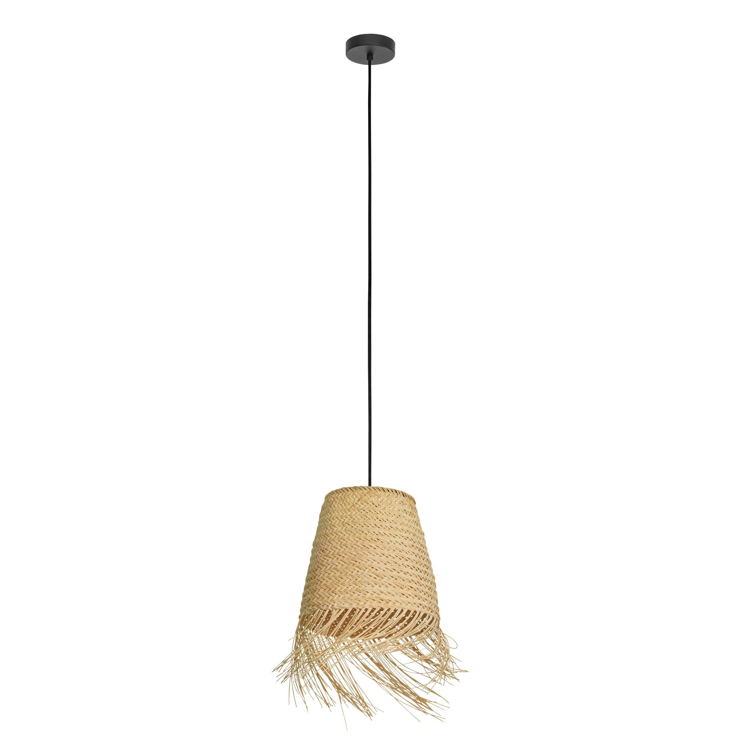 Suspension fibre naturelle naturel AYCLIFFE E27 1X40W