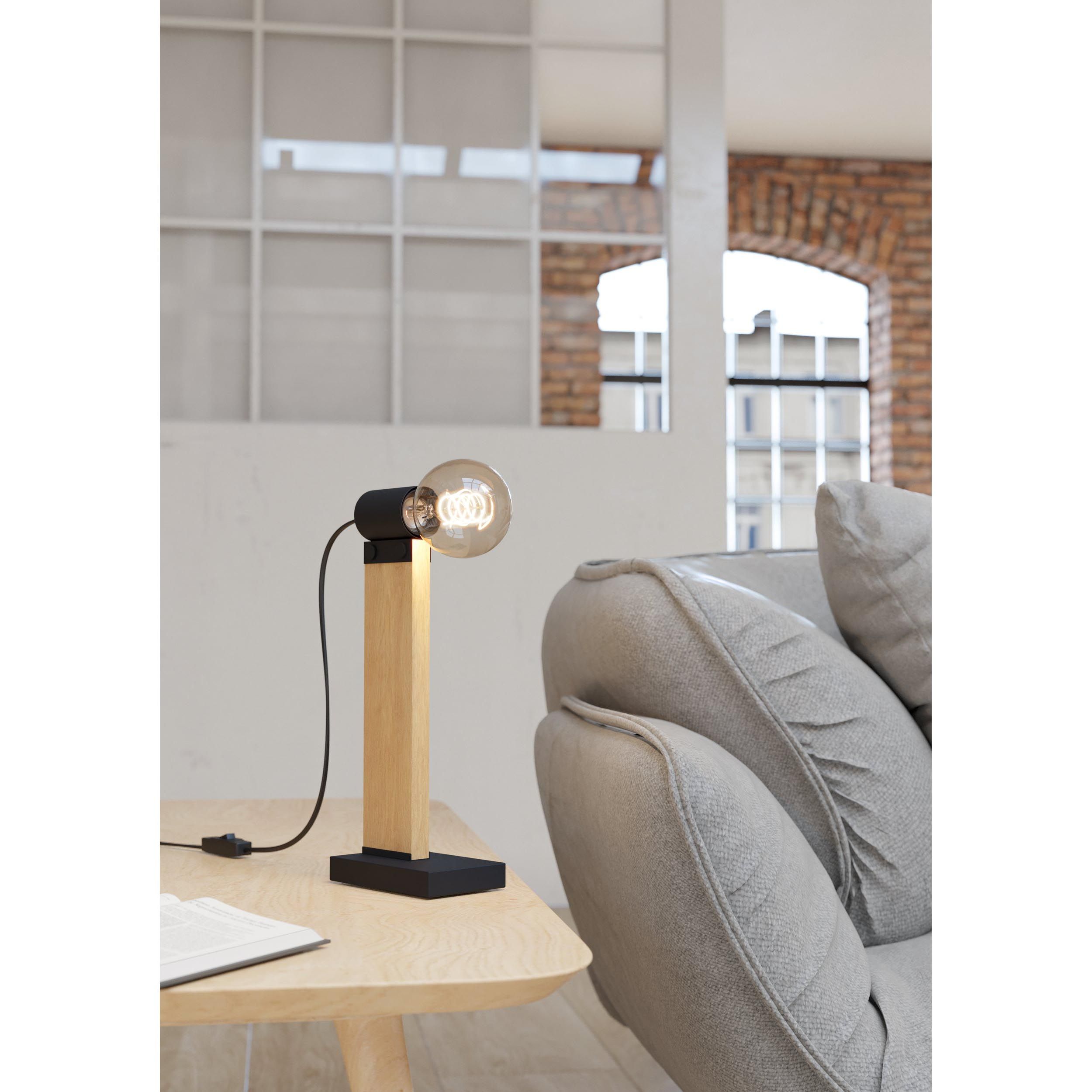 Lampe de table bois bois BAILRIGG E27 1X40W