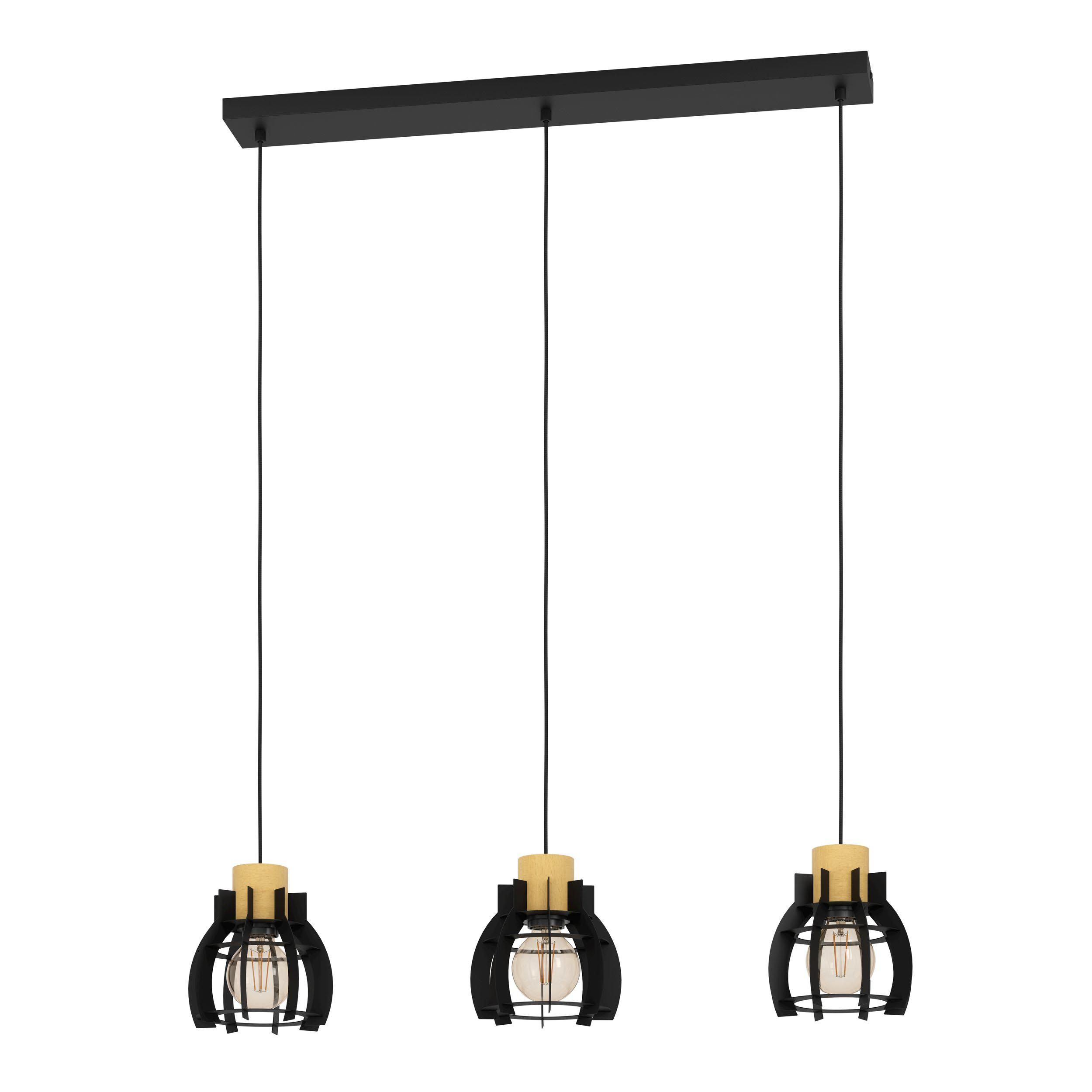 Suspension métal noir STILLINGTON 1 E27 3X40W