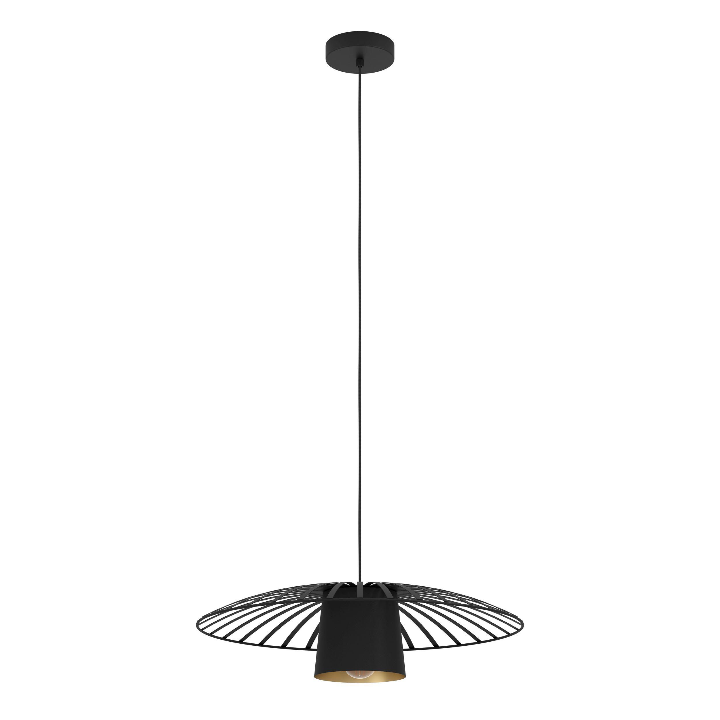 Suspension métal noir FELIXKIRK E27 1X40W