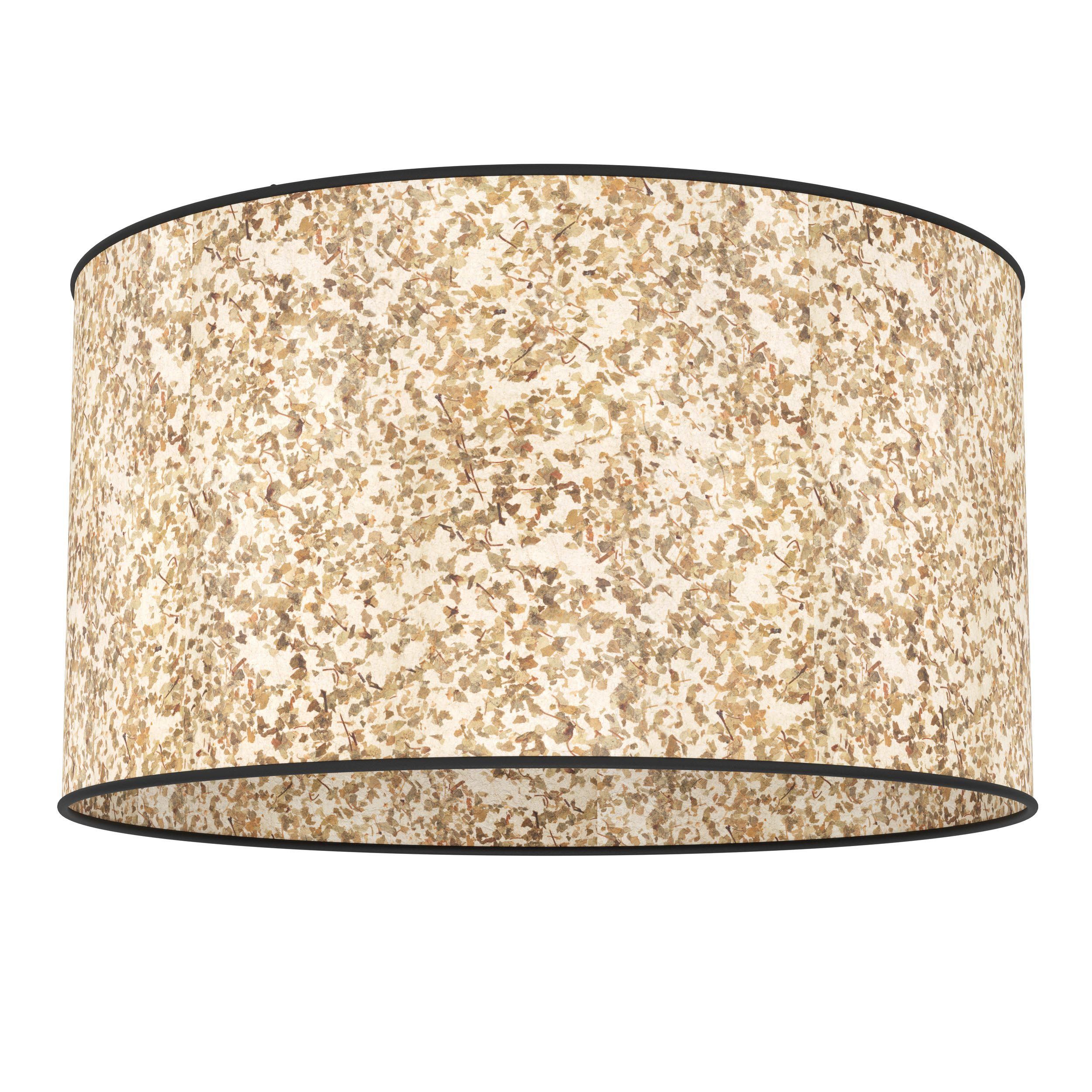 Plafonnier tissu beige BUTTERBURN E27 1X25W