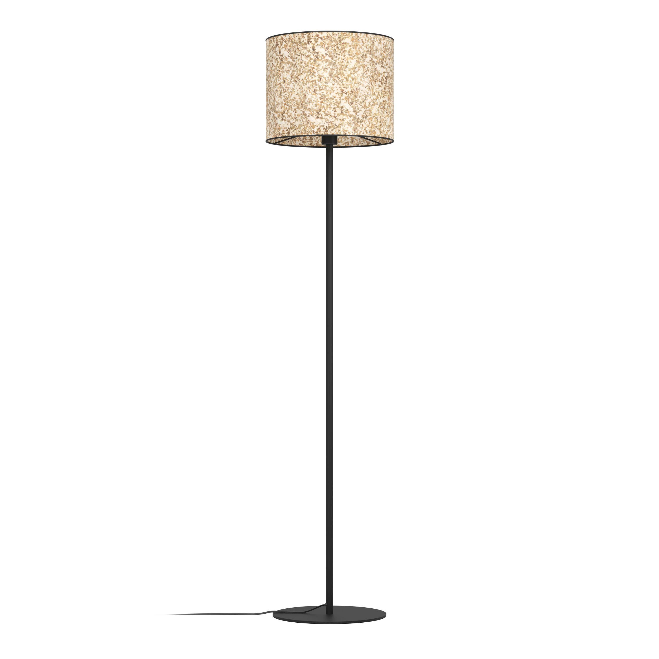 Lampadaire tissu beige BUTTERBURN E27 1X25W