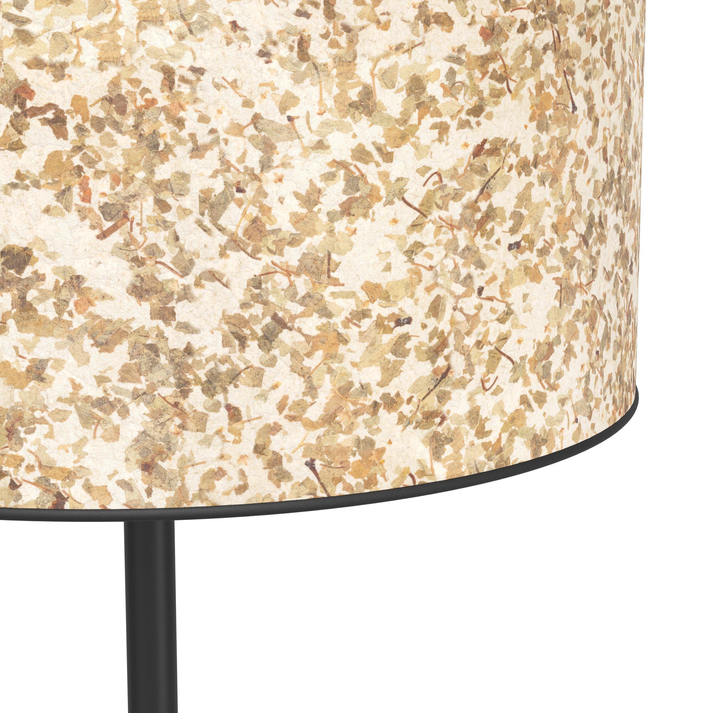 Lampadaire tissu beige BUTTERBURN E27 1X25W