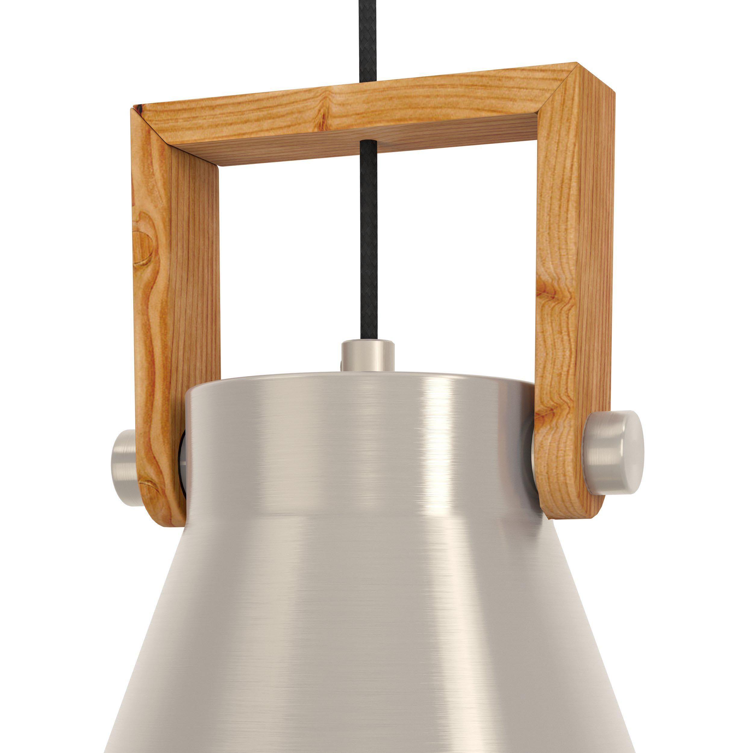 Suspension métal gris CAWTON E27 1X40W