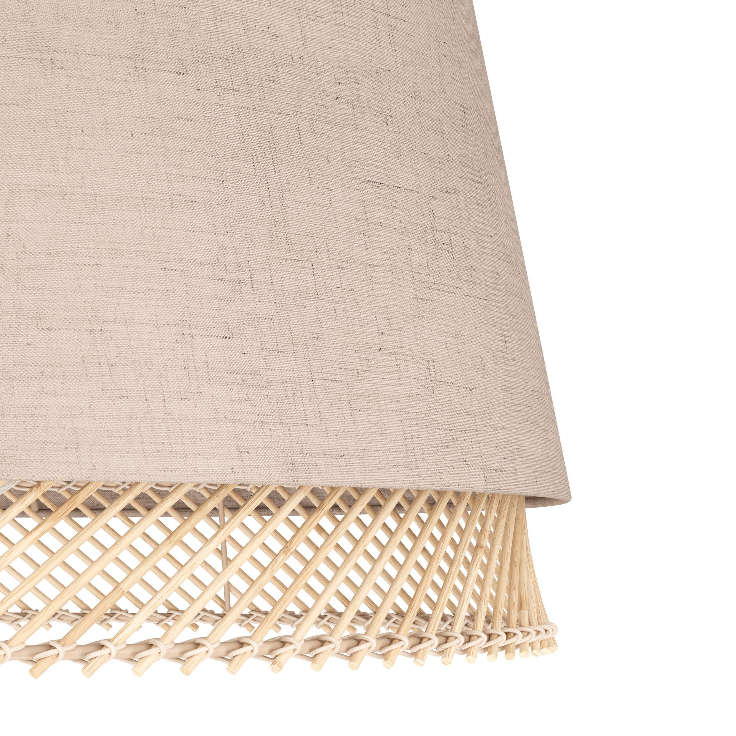 Lampadaire tissu beige TABLEY E27 1X40W