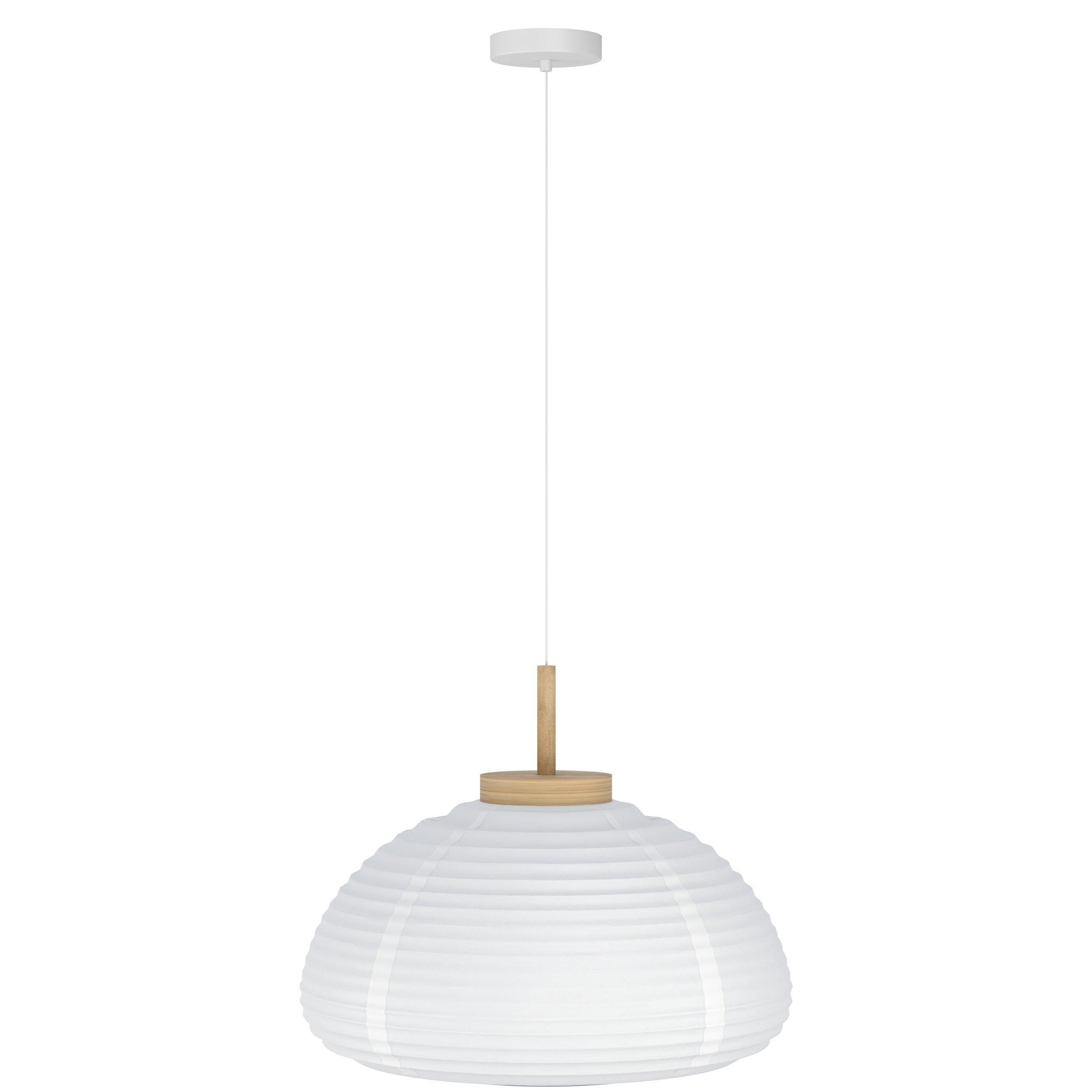 Suspension papier blanc SUMMERHILL d40 cm E27 1X40W