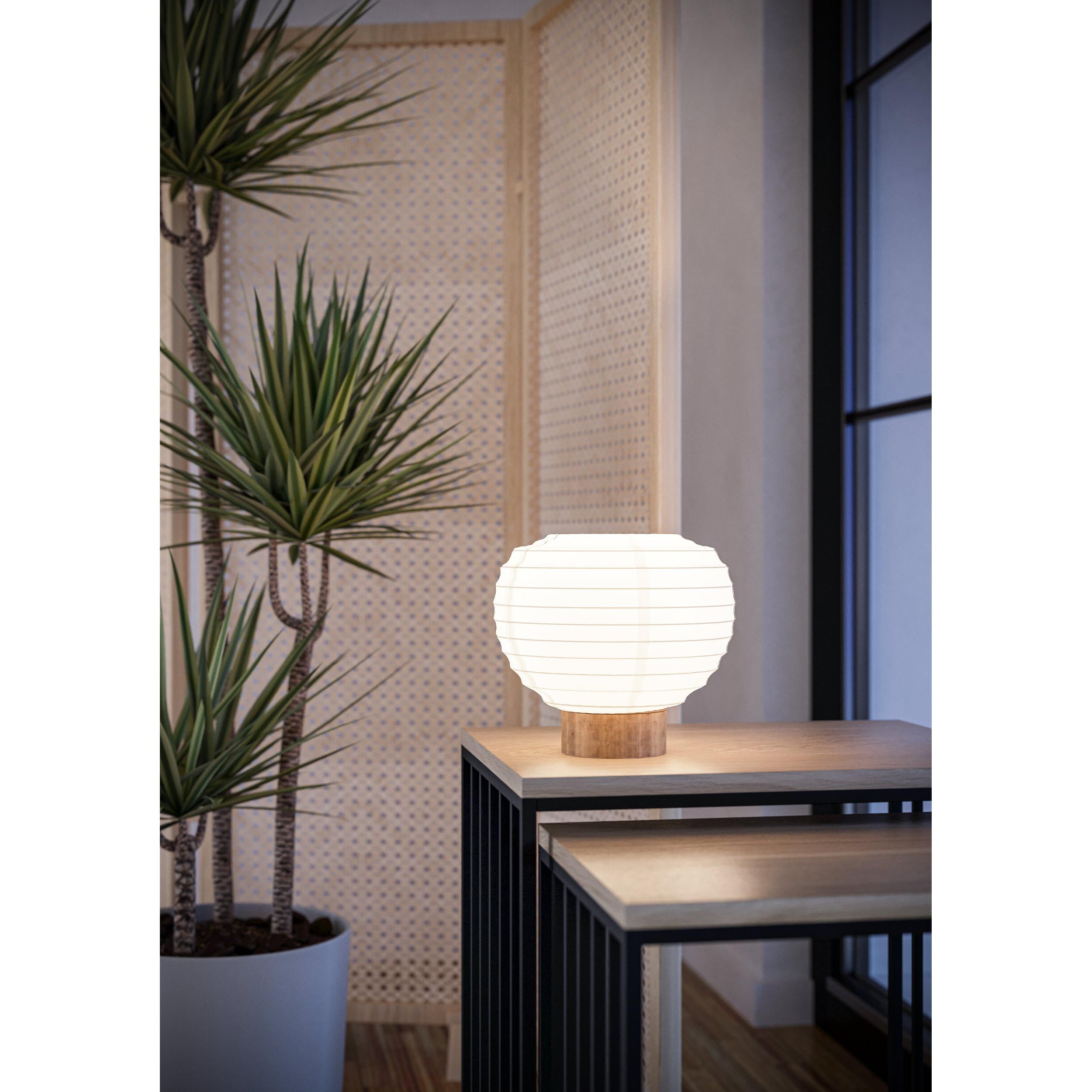 Lampe de table papier blanc SUMMERHILL E27 1X40W