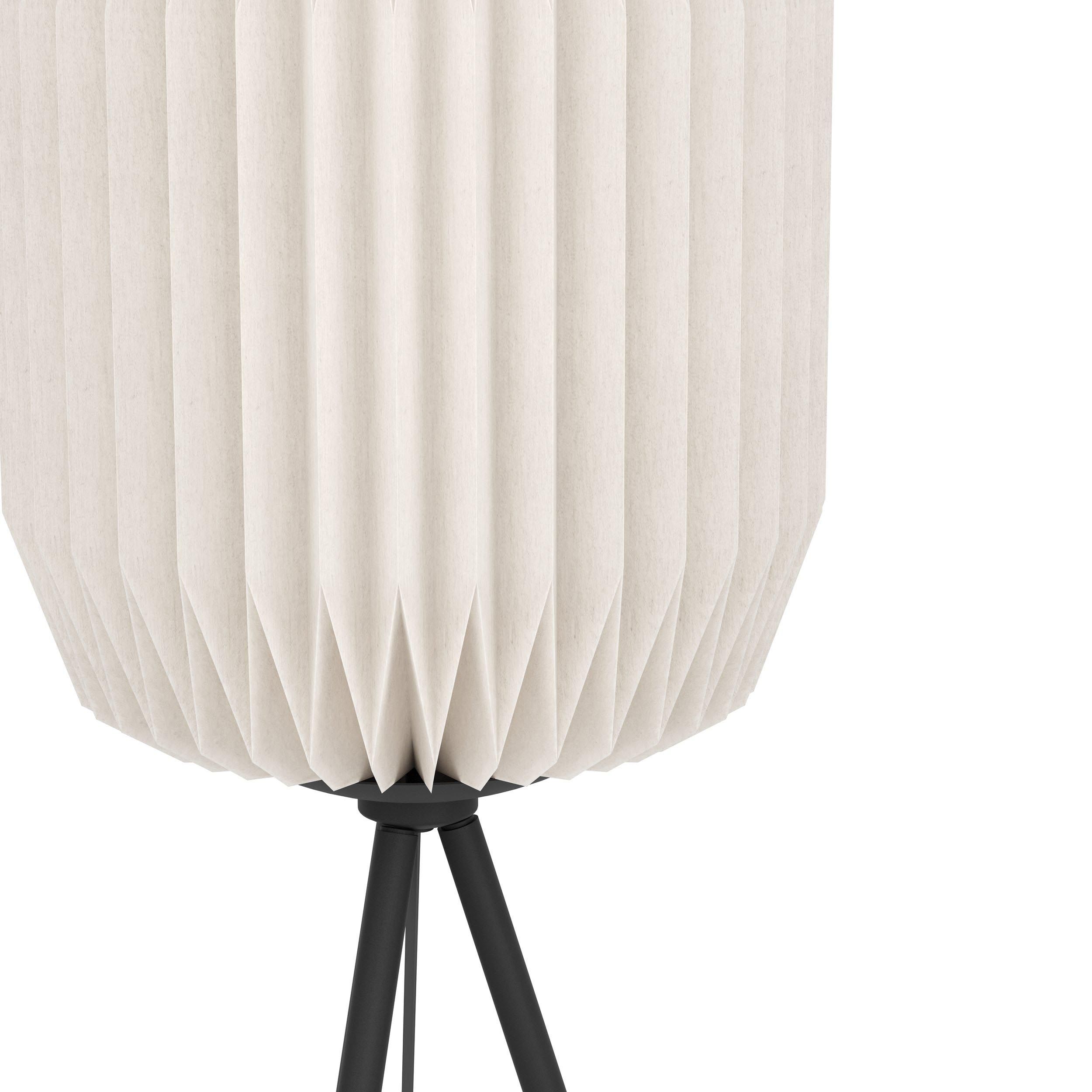 Lampadaire papier blanc BELGRAVE E27 1X60W