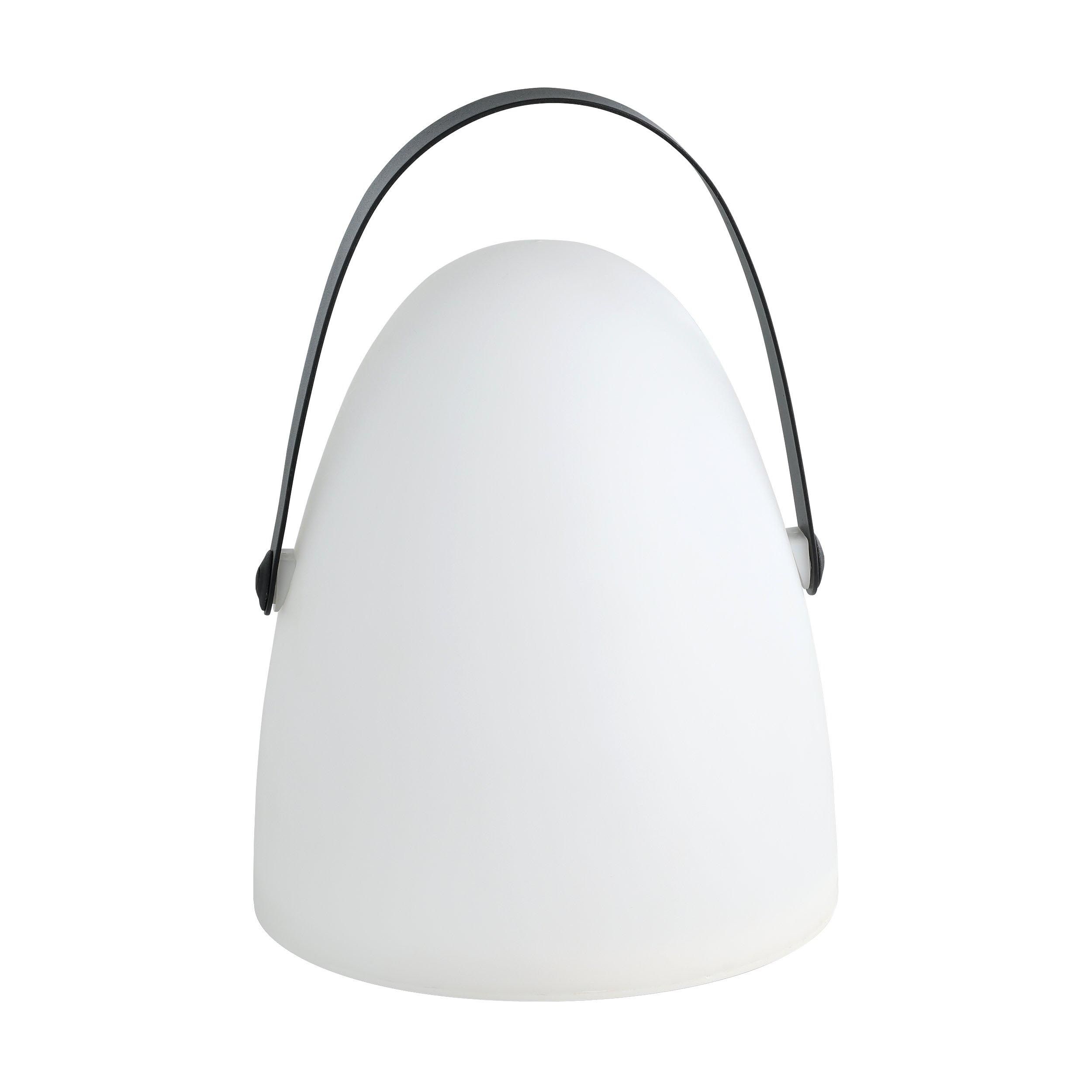 Lampe de sol plastique blanc COLLIRADOS LED INT 2X0,5W