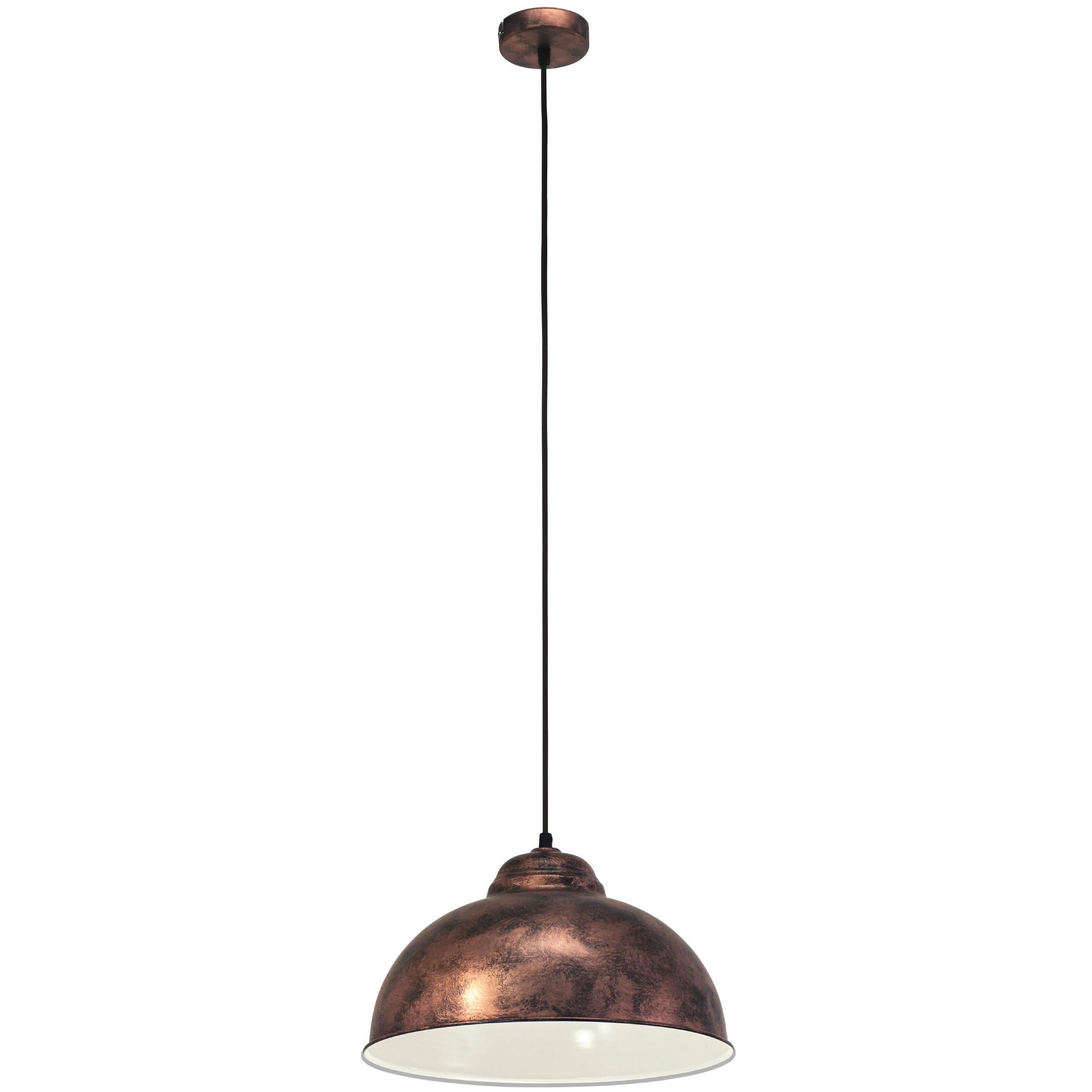 Suspension métal cuivre TRURO 2 E27 1X60W