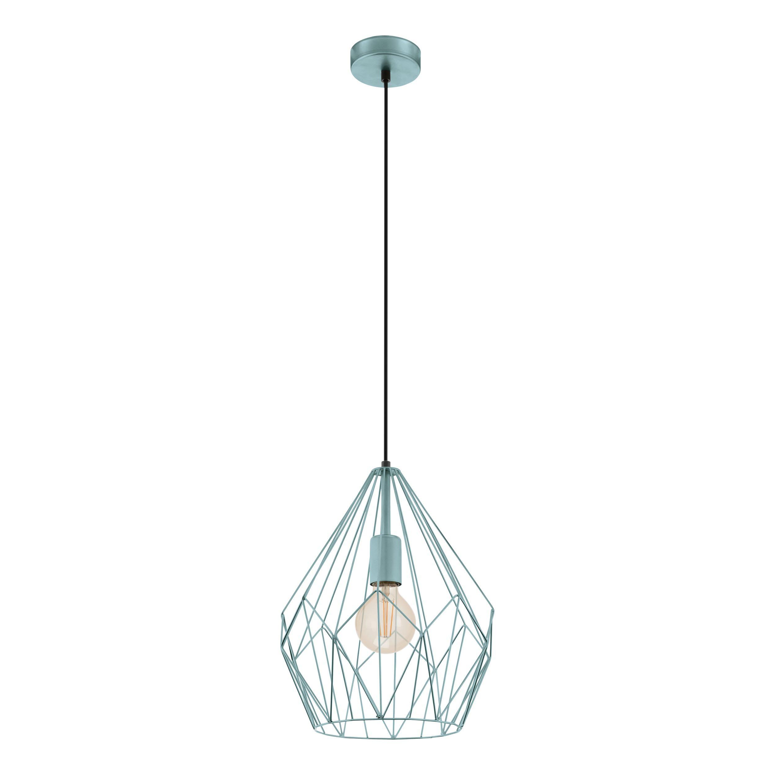 Suspension métal vert CARLTON D31CM E27 1X60W