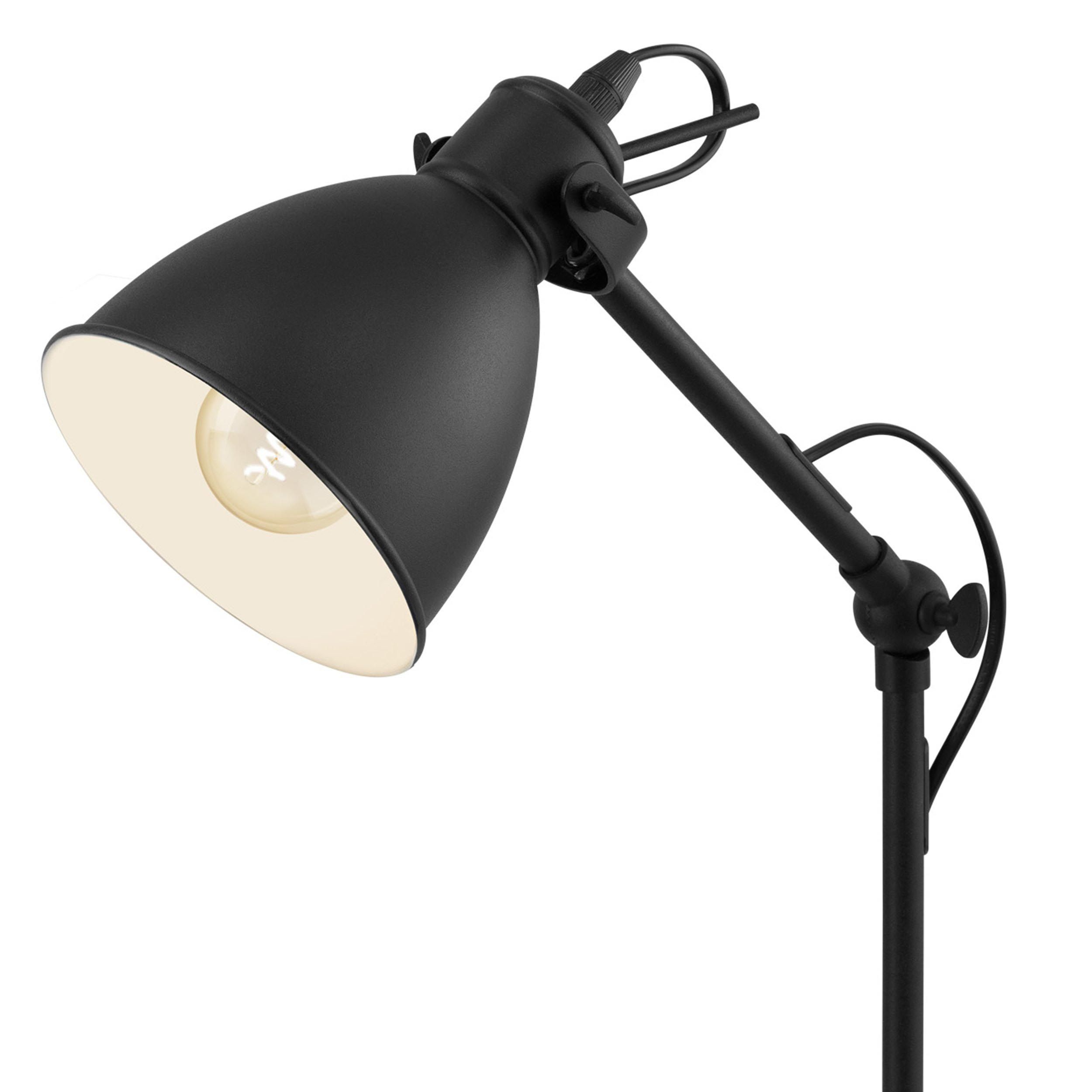 Lampe de bureau métal noir PRIDDY E27 1X40W