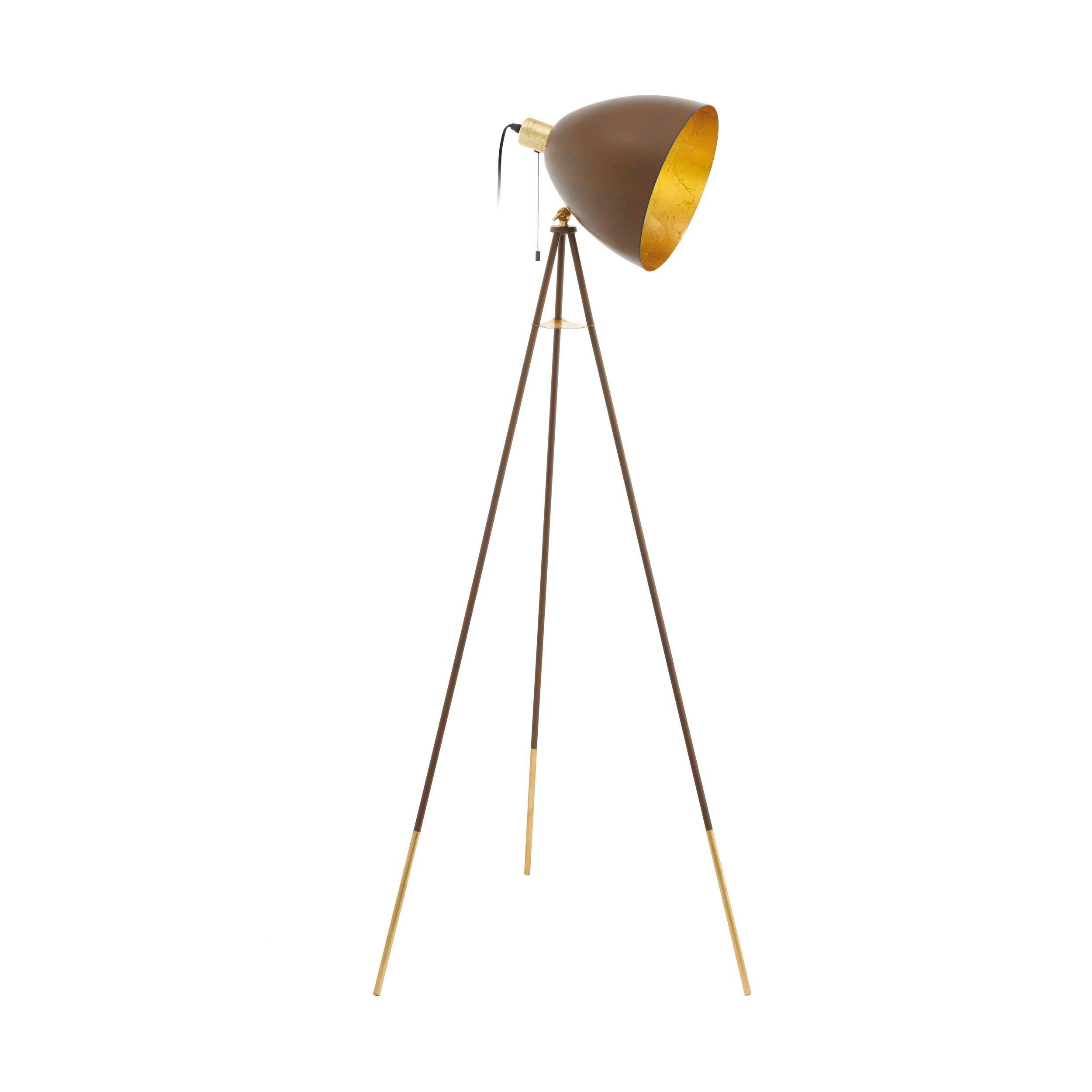 Lampadaire métal rouille CHESTER 1 E27 1X60W