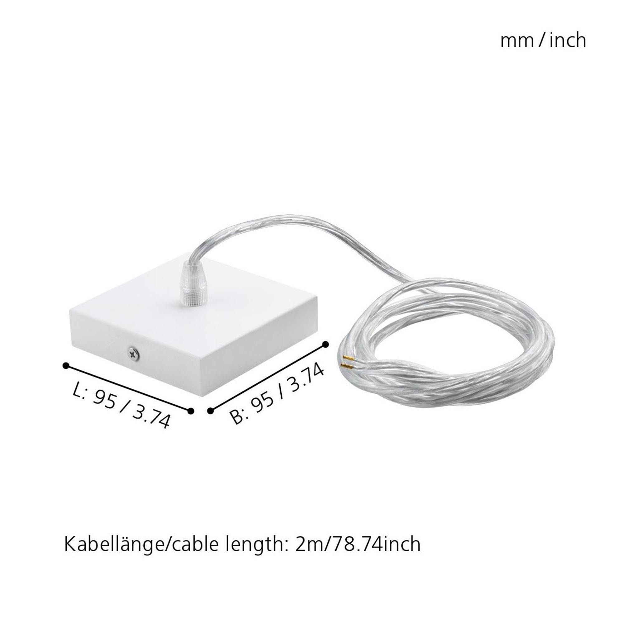 Pièces détachées métal blanc SALOBRENA 1 H200cm 1XW