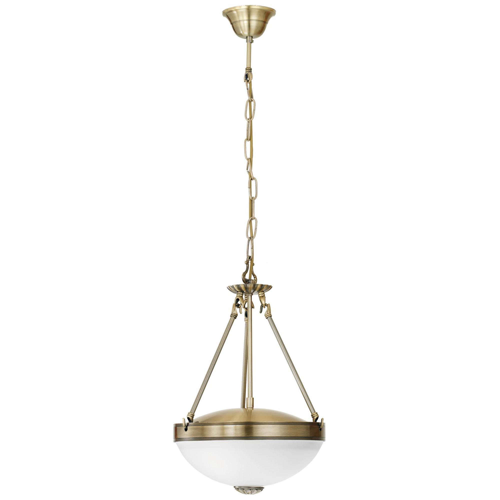 Suspension métal bronze SAVOY E27 2X60W