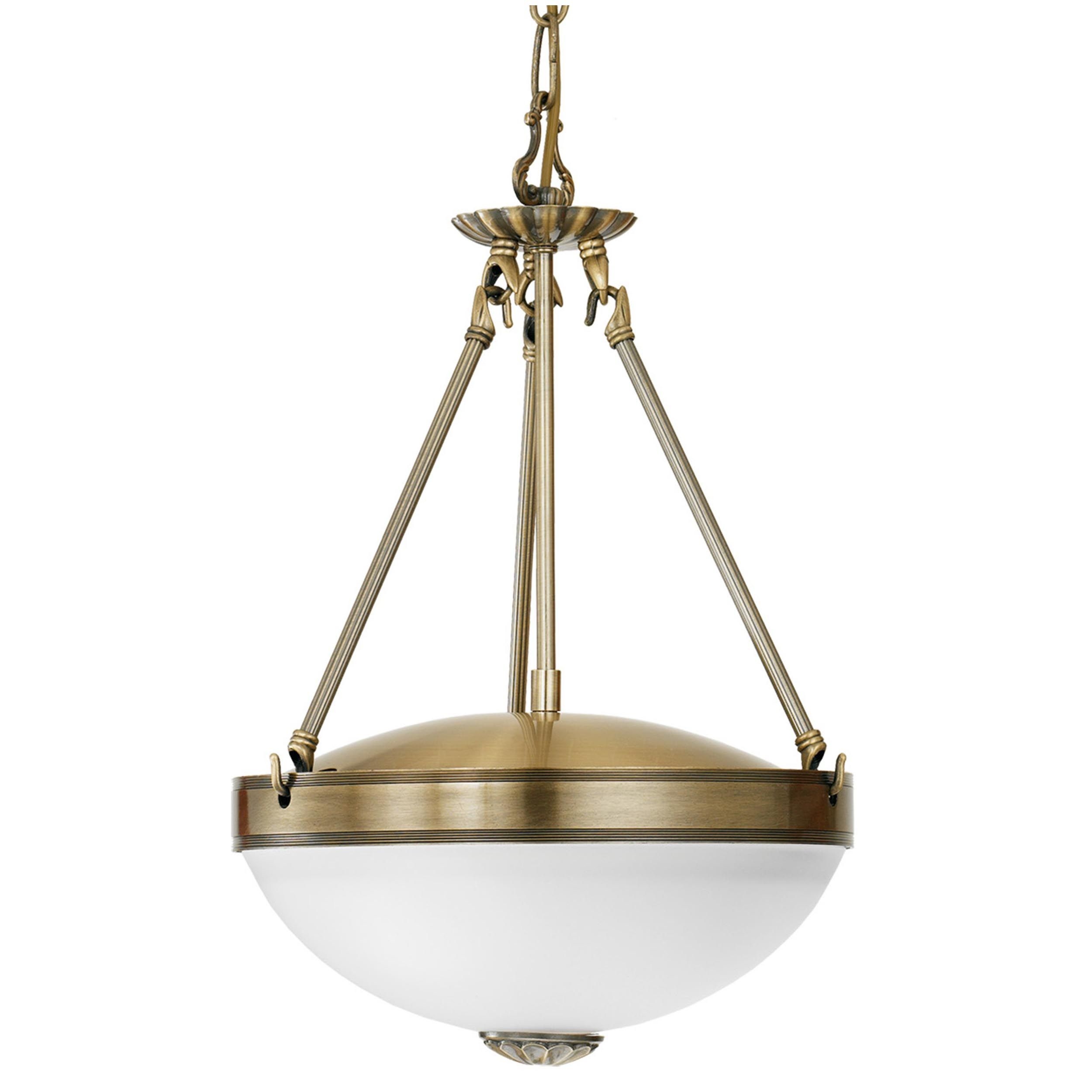 Suspension métal bronze SAVOY E27 2X60W