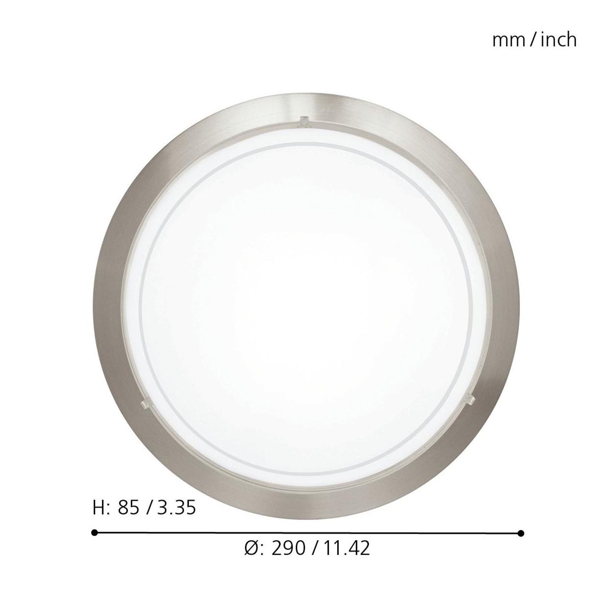 Applique murale verre nickel PLANET 1 E27 1X25W