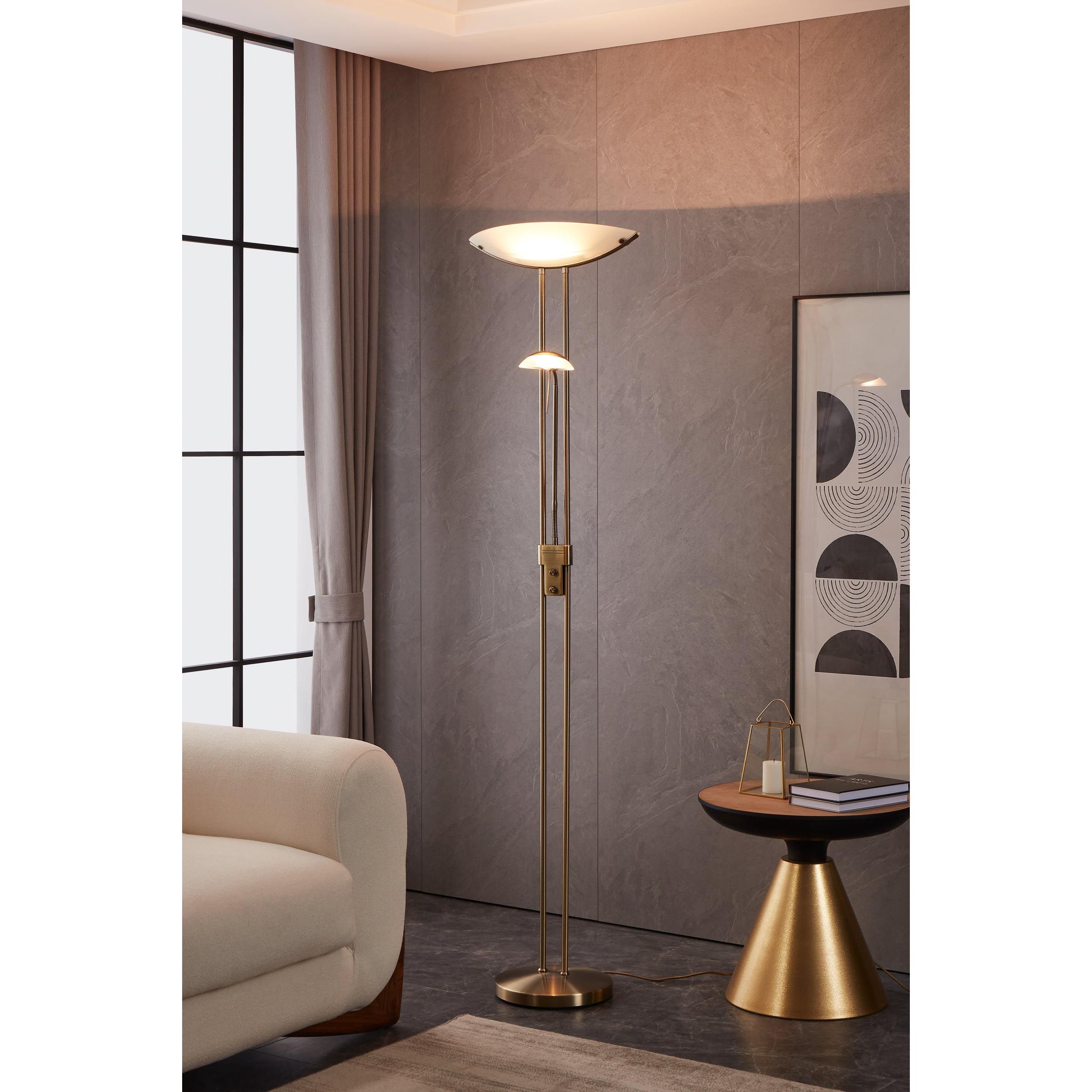 Lampadaire métal bronze BAYA R7S 1X230W