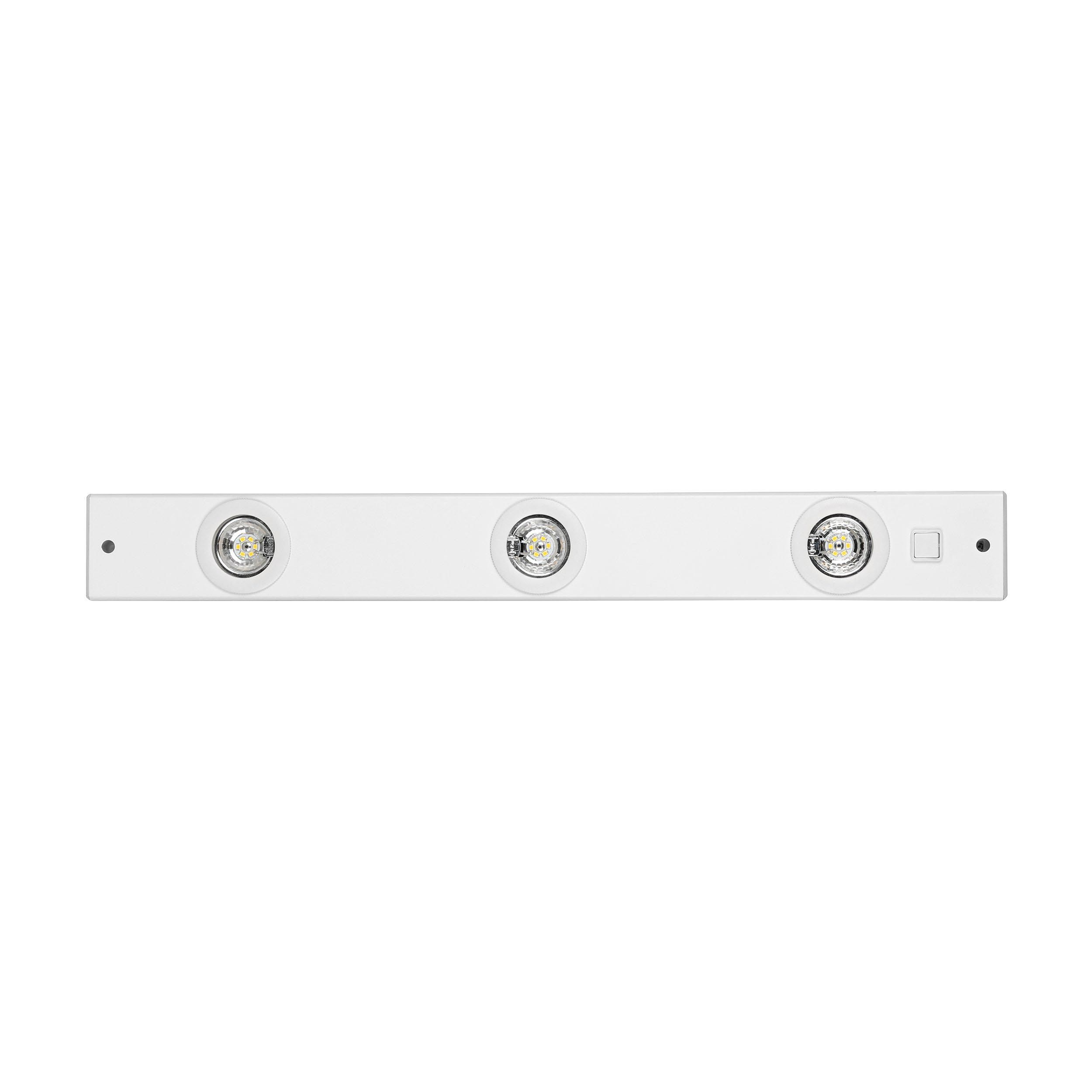 Plafonnier métal blanc KOB LED LED INT 3X2,3W