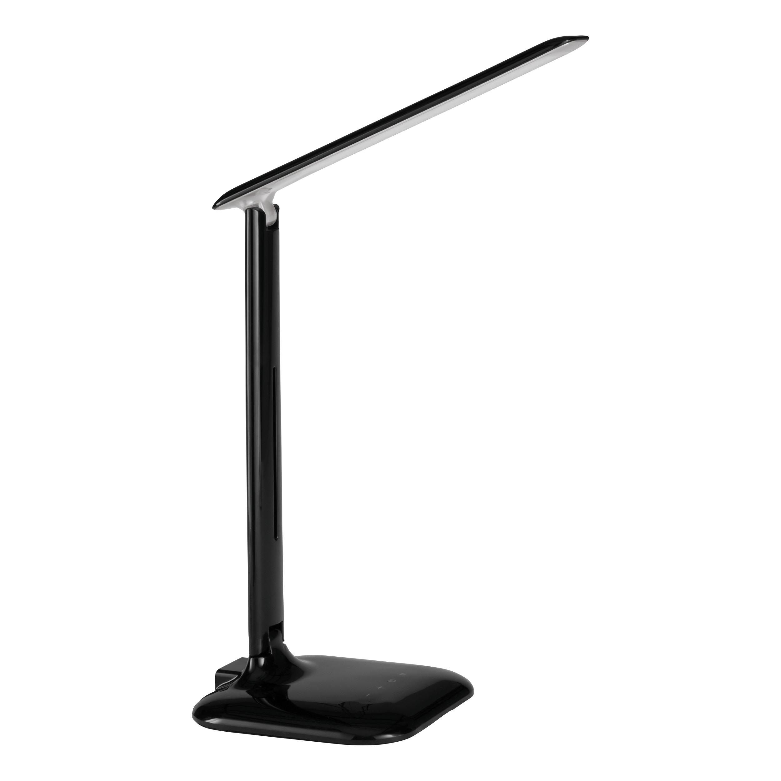 Lampe de bureau plastique noir CAUPO LED INT 1X2,1W