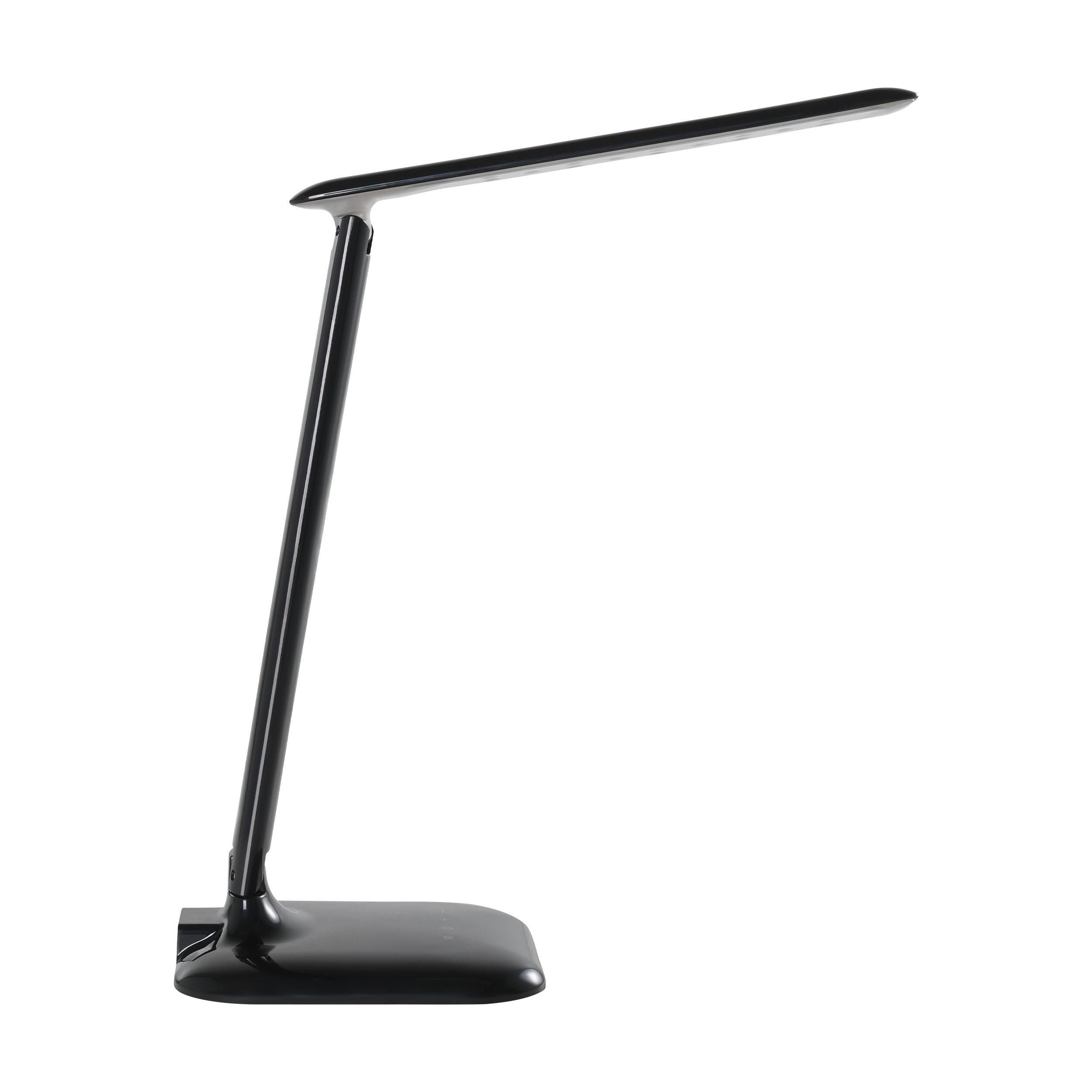 Lampe de bureau plastique noir CAUPO LED INT 1X2,1W