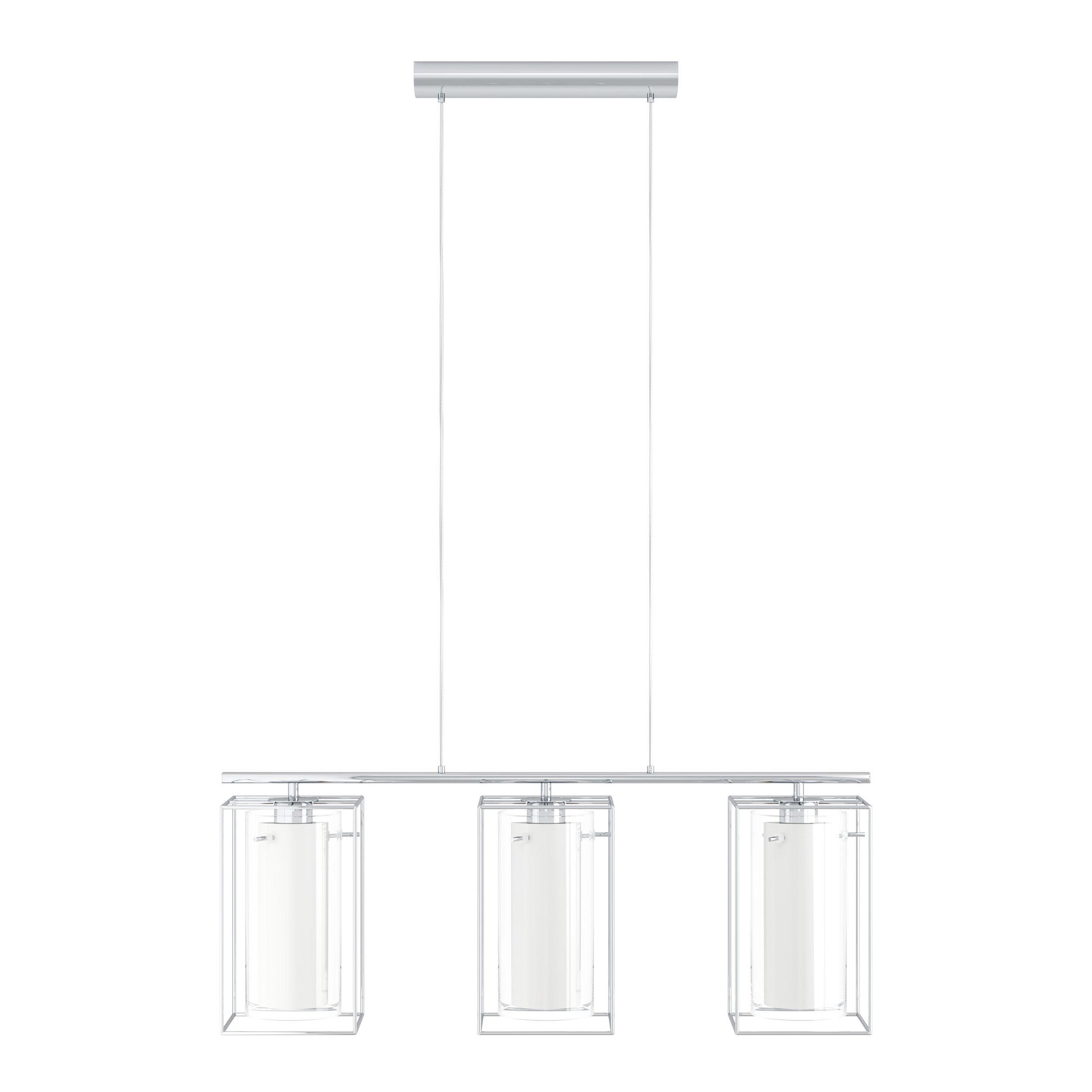 Suspension verre blanc LONCINO 1 E27 3X60W