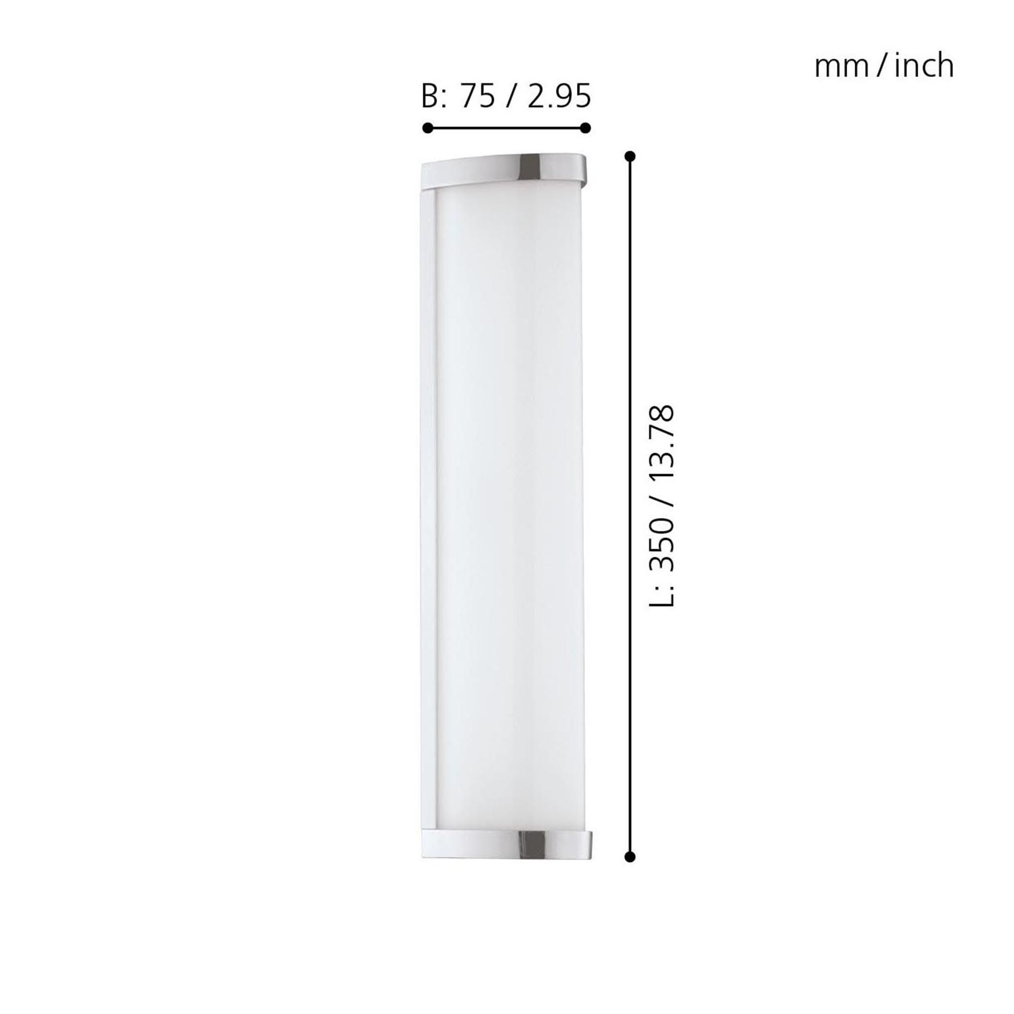 Plafonnier métal argenté GITA 2 LED INT 2X8,3W