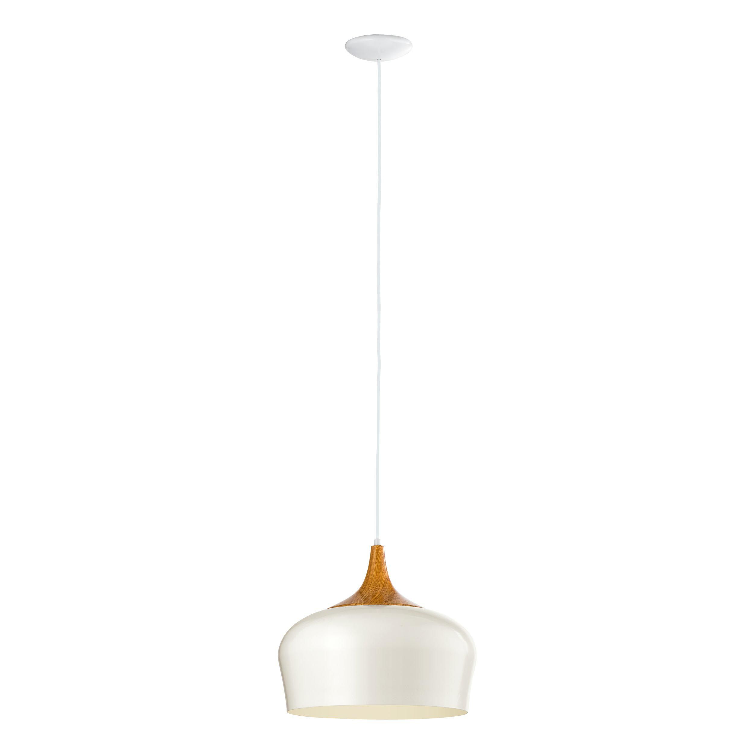 Suspension métal creme OBREGON E27 1X60W