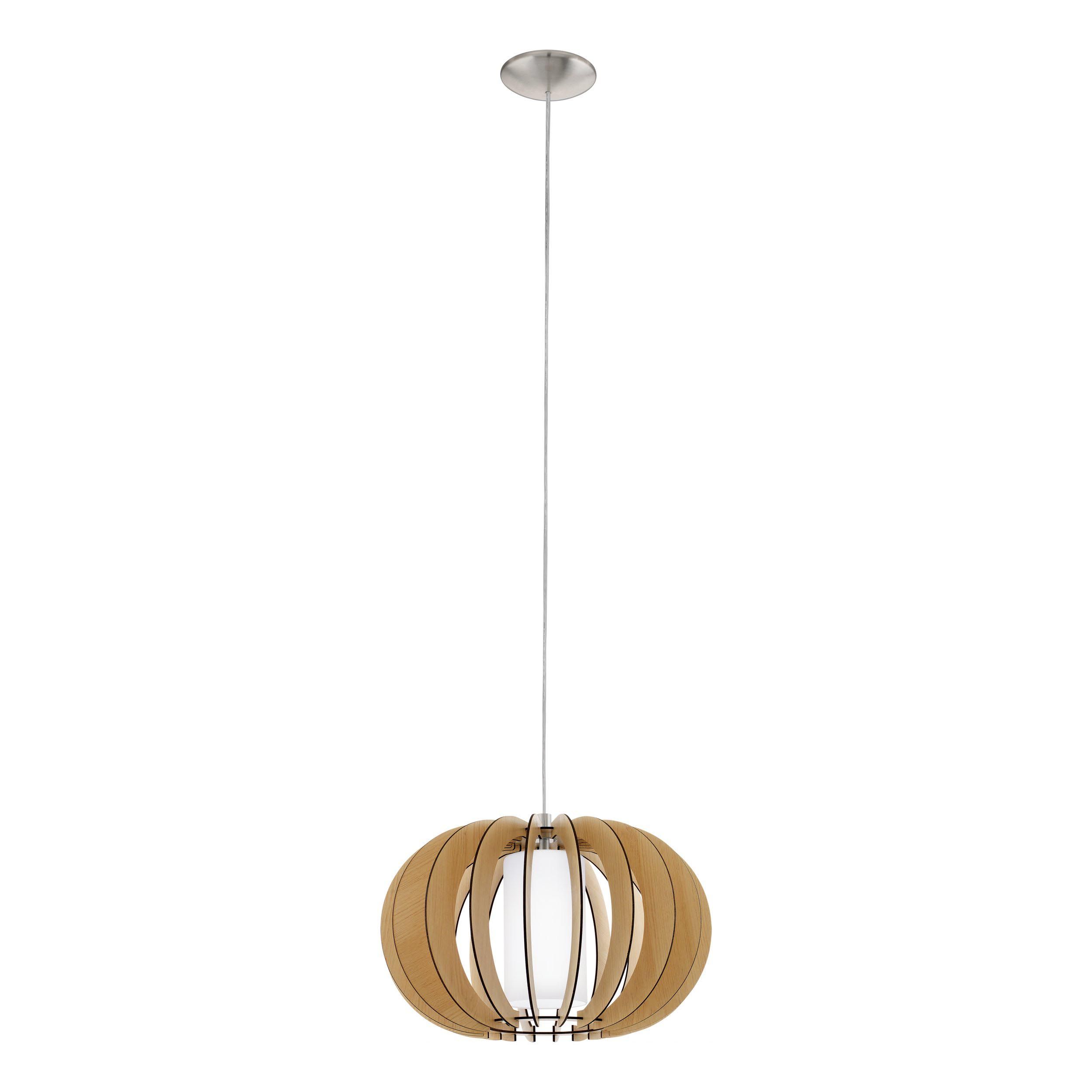 Suspension bois naturel STELLATO 1 E27 1X60W