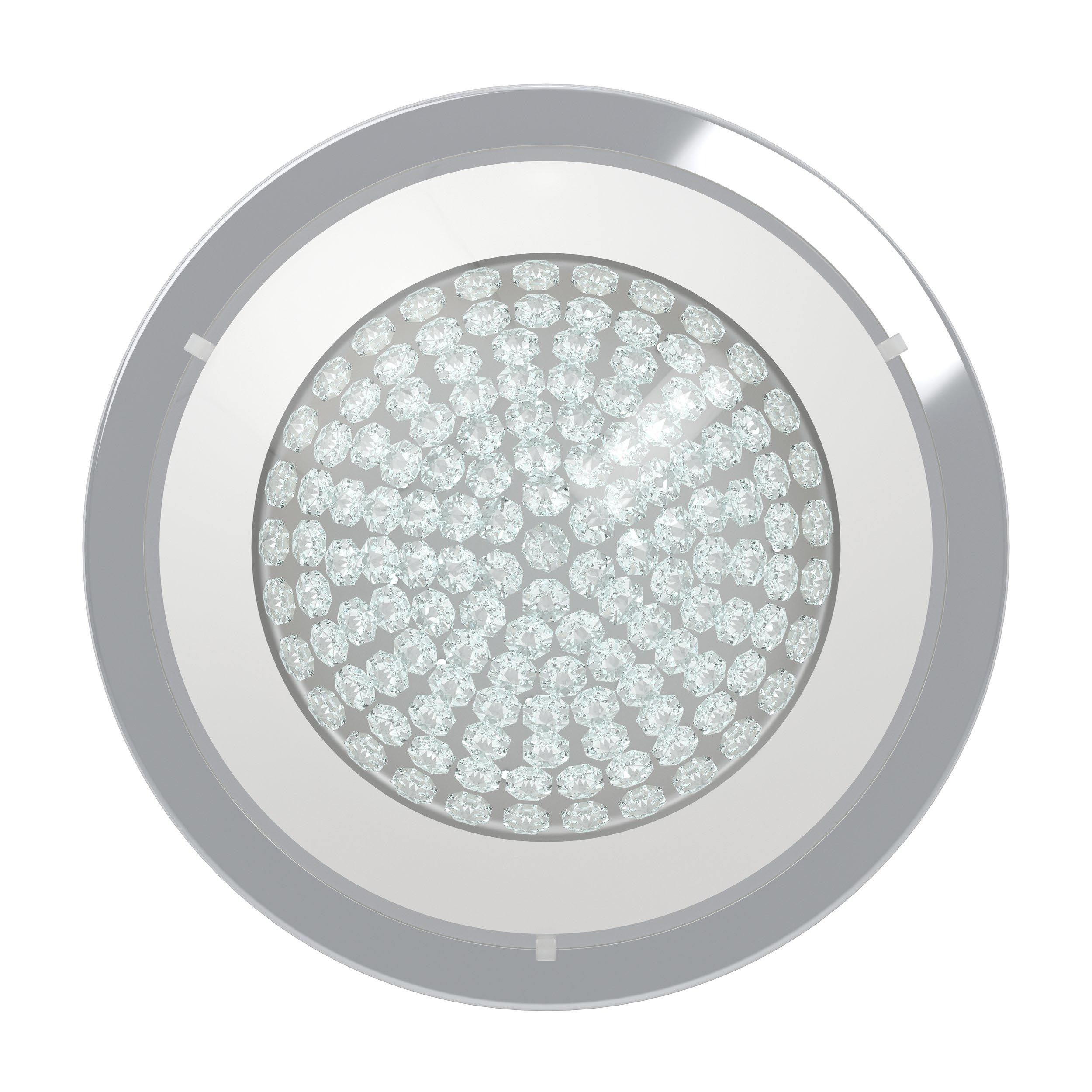 Plafonnier métal argenté ACOLLA LED INT 3X3,6W