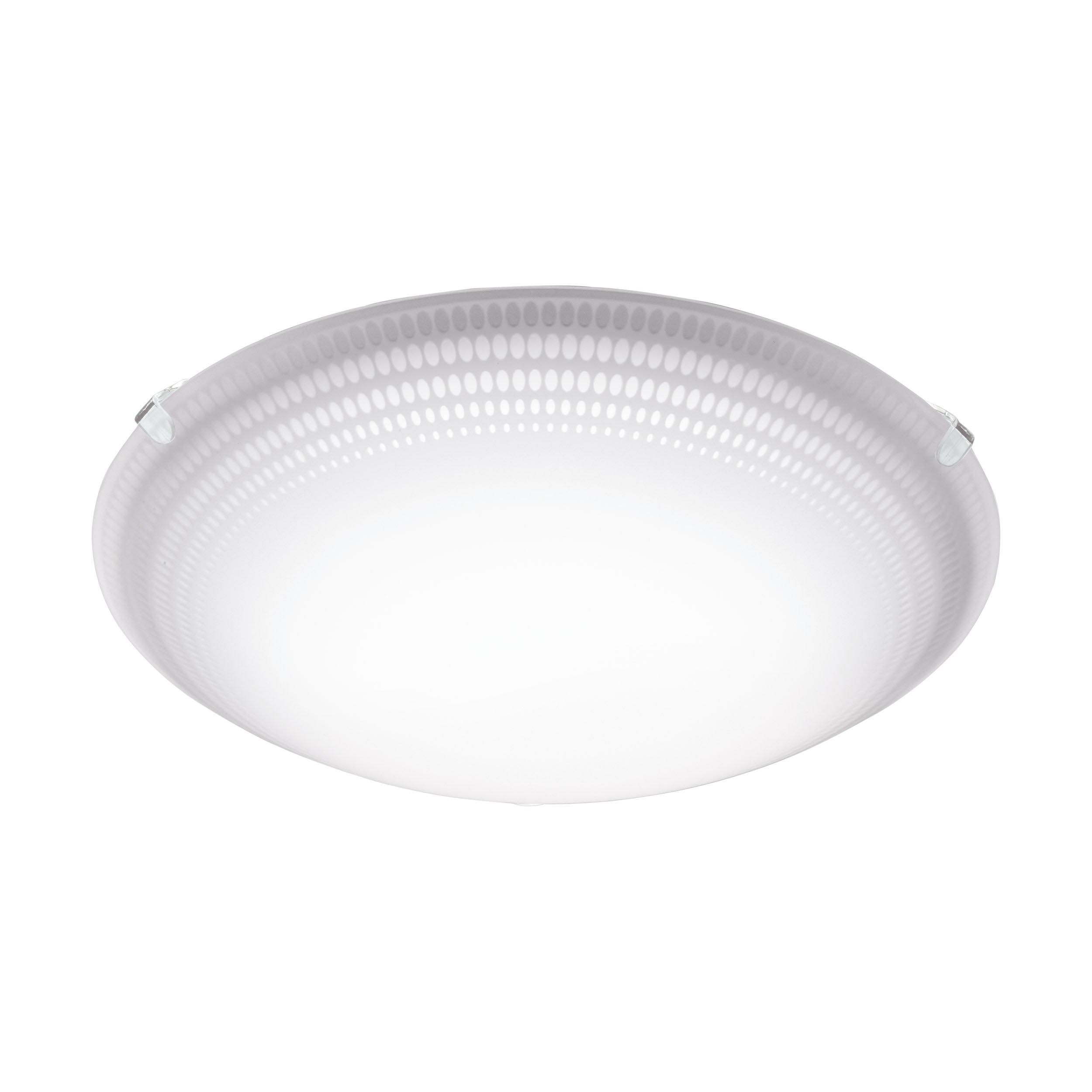 Plafonnier verre blanc MAGITTA 1 LED