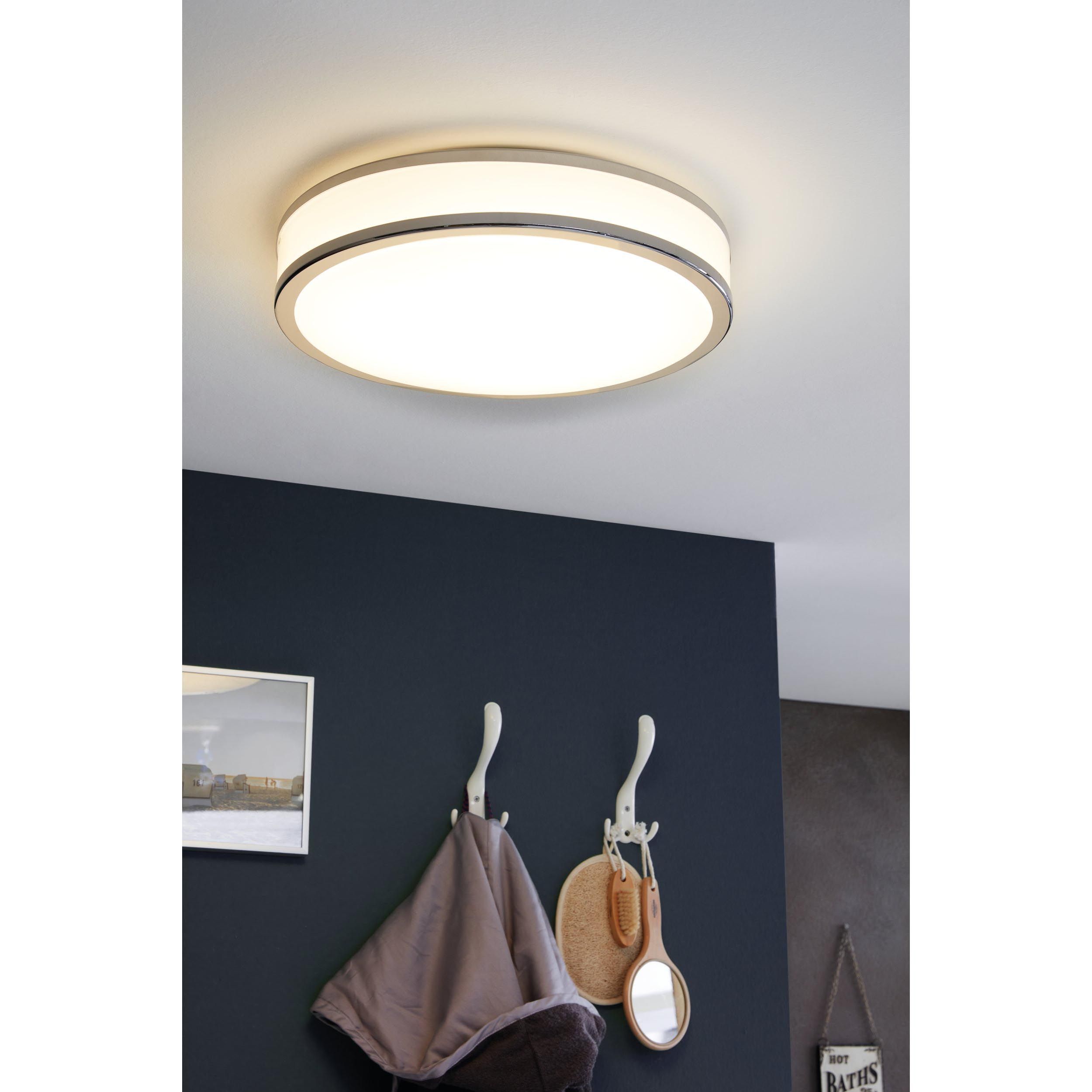 Plafonnier métal blanc PALERMO 2 LED INT 4X15,6W