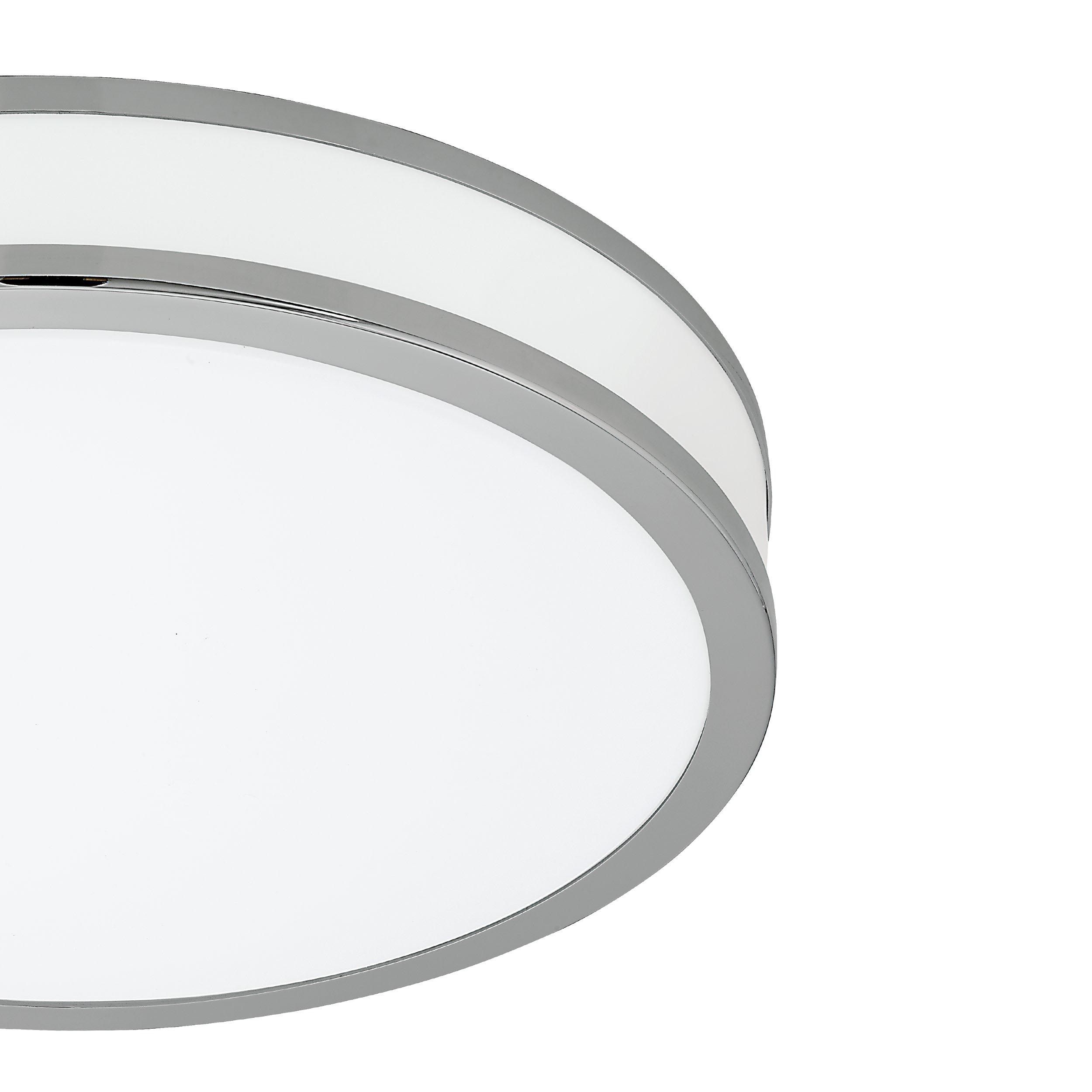 Plafonnier métal blanc PALERMO 2 LED INT 4X15,6W