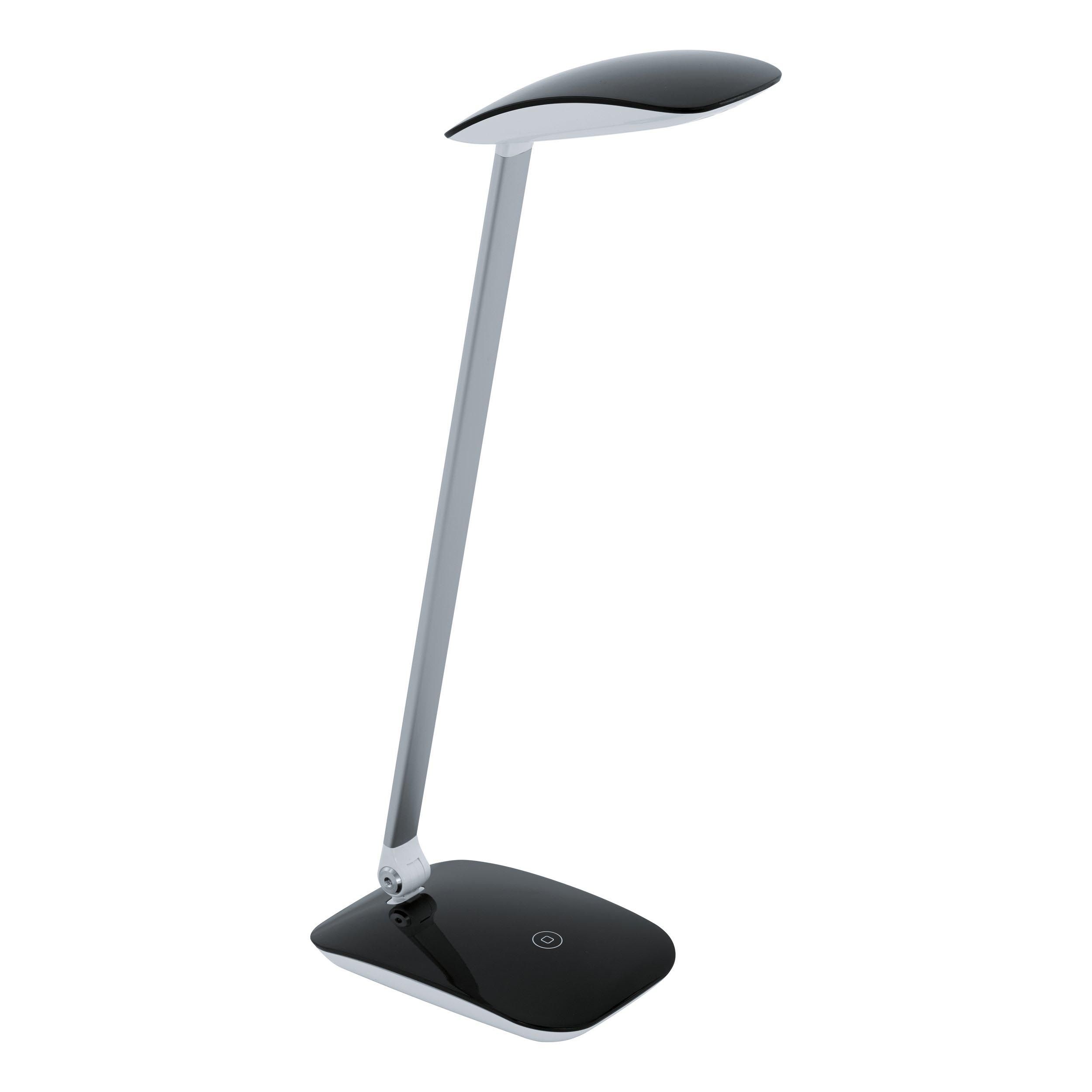 Lampe de bureau LED CAJERO noir H50cm