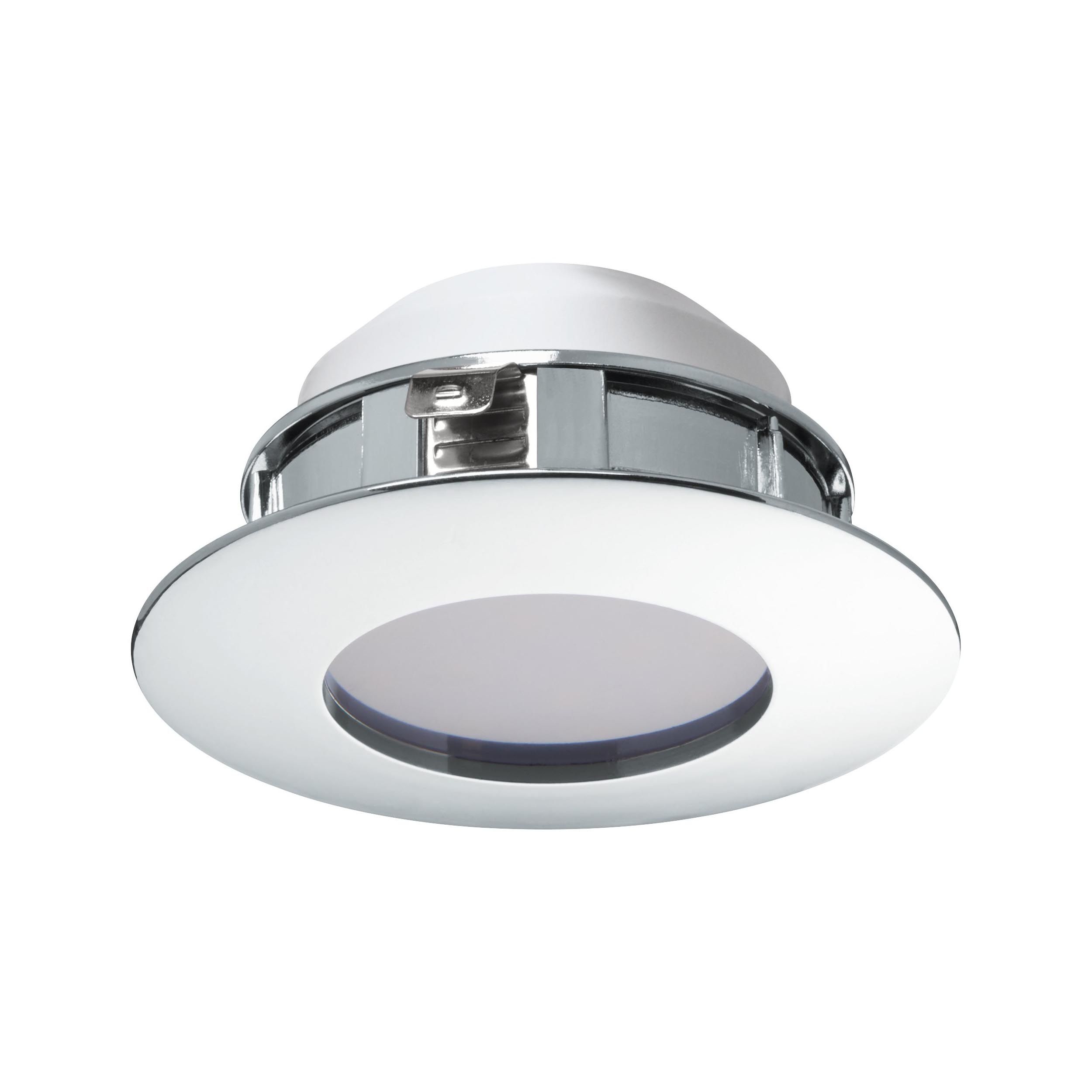 Spot à encastrer métal argenté PINEDA LED INT 1X4,9W