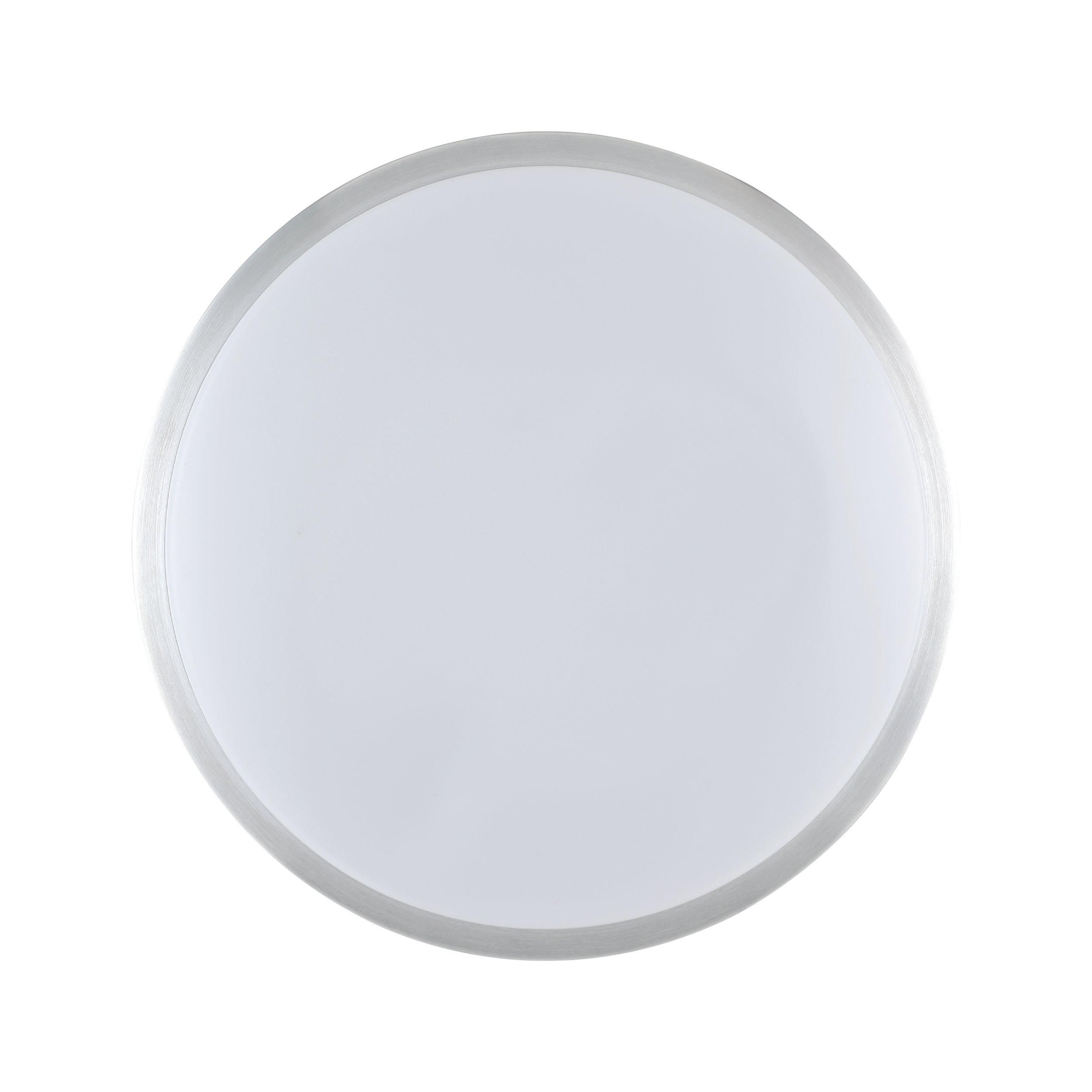 Plafonnier plastique blanc COMPETA 1 LED INT 1X15,6W