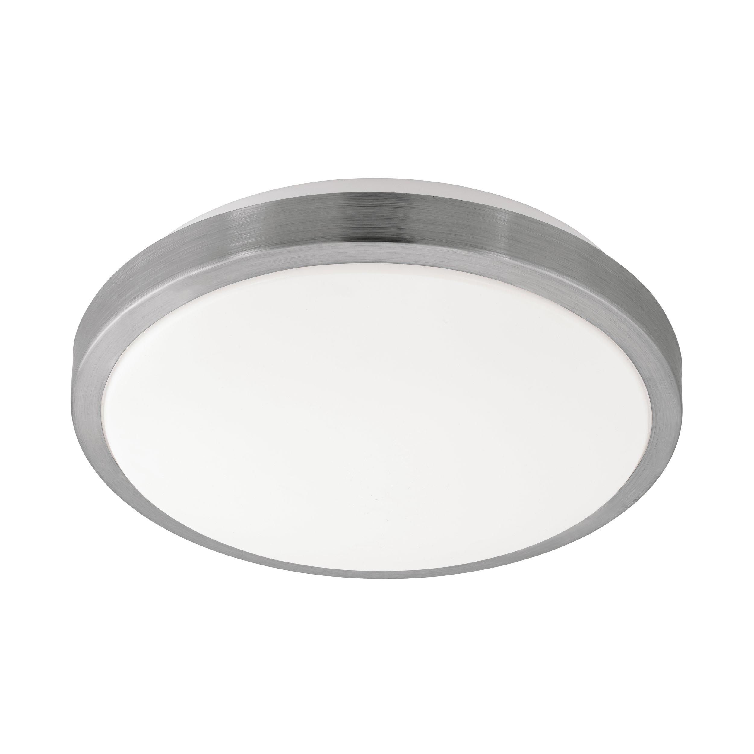 Plafonnier plastique blanc COMPETA 1 LED INT 1X18W