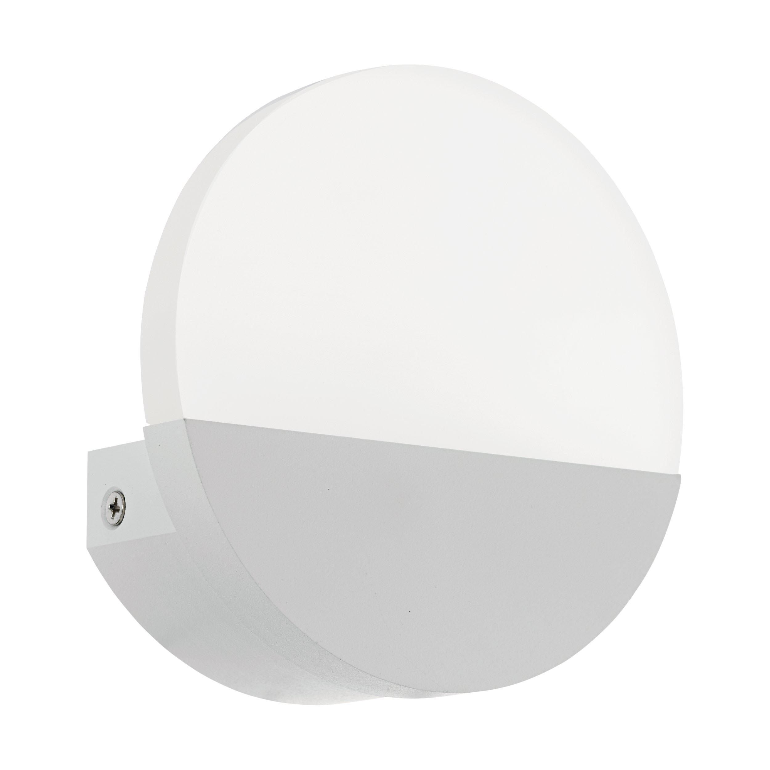 Applique murale plastique blanc METRASS 1 LED INT 1X4,5W